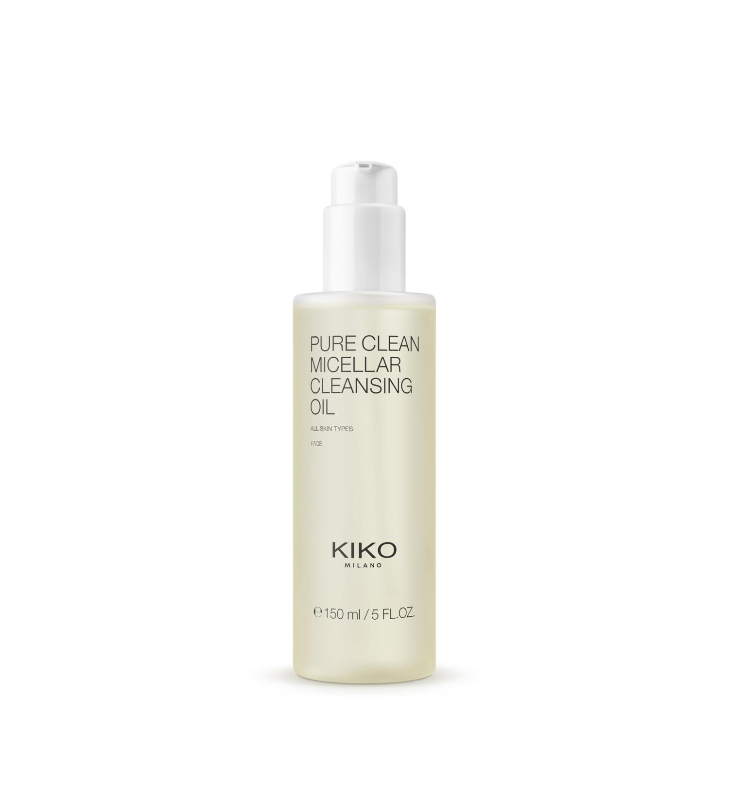 KIKO Milano Pure Clean Micellar Cleansing Oil Micellar Oil Cleanser And Make-Up Remover - Buy Online on GoSupps.com