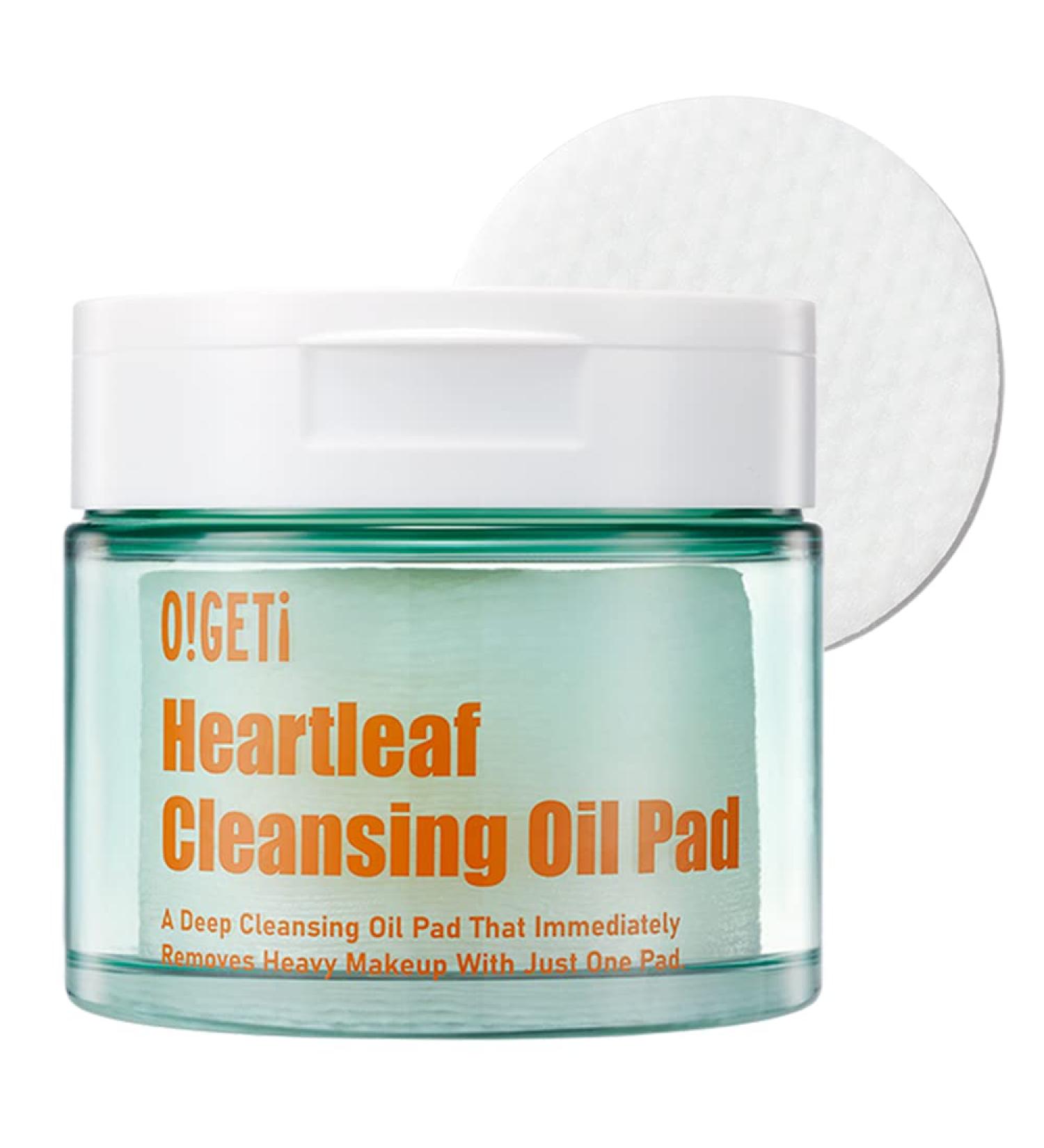 i Heartleaf Cleansing Oil Pad 50 Sheets | Double Facial Makeup Remover with Heartleaf Extract - Travel-friendly Formula - Buy Online on GoSupps.com