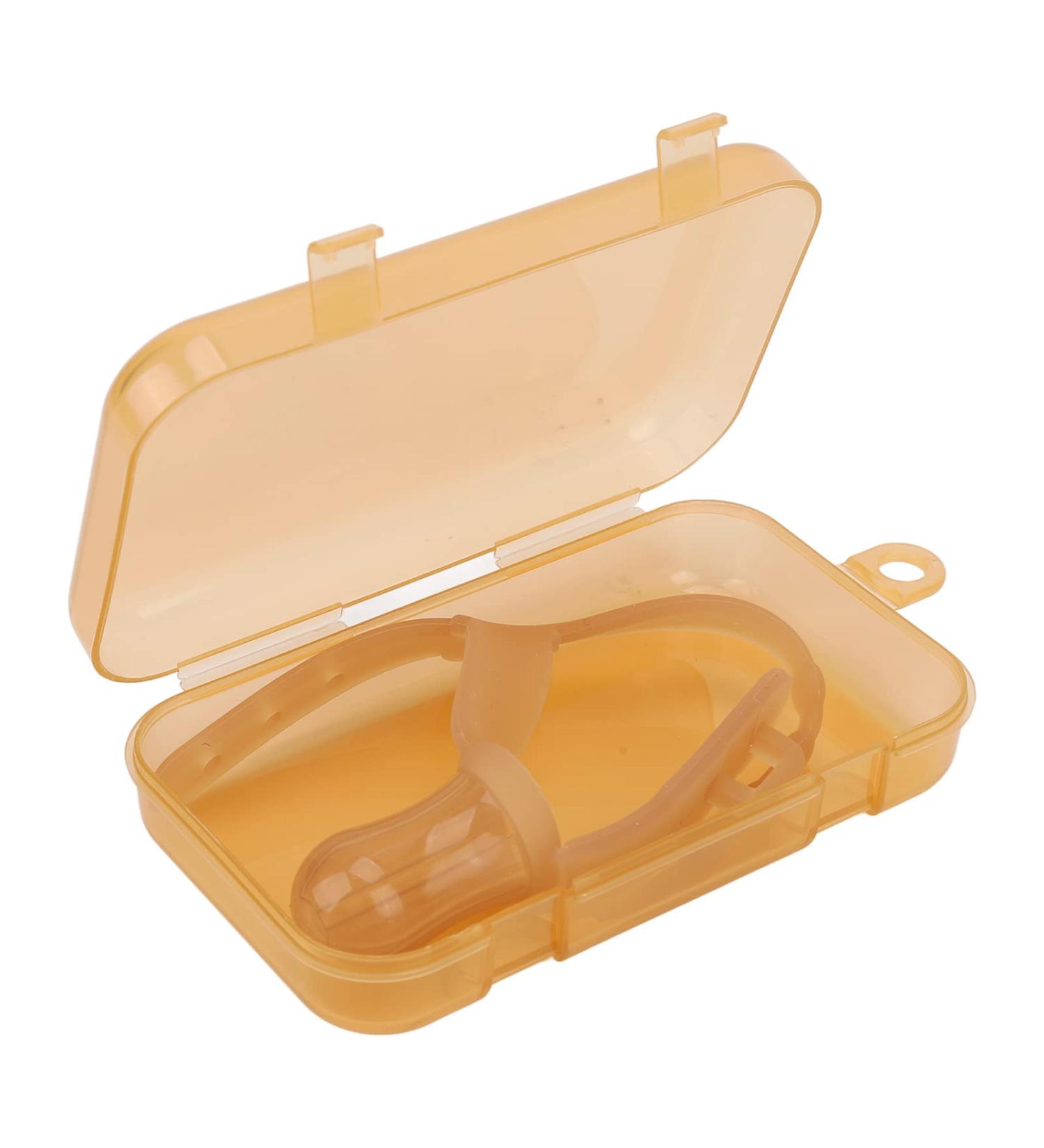 Buy FILFEEL Thumb Sucking Stop for Kids | Adjustable Soft Silicone Thumb Protector & Treatment Kit for Babies (Brown) - Effective Solution for Thumb Sucking Habit - Buy Online on GoSupps.com