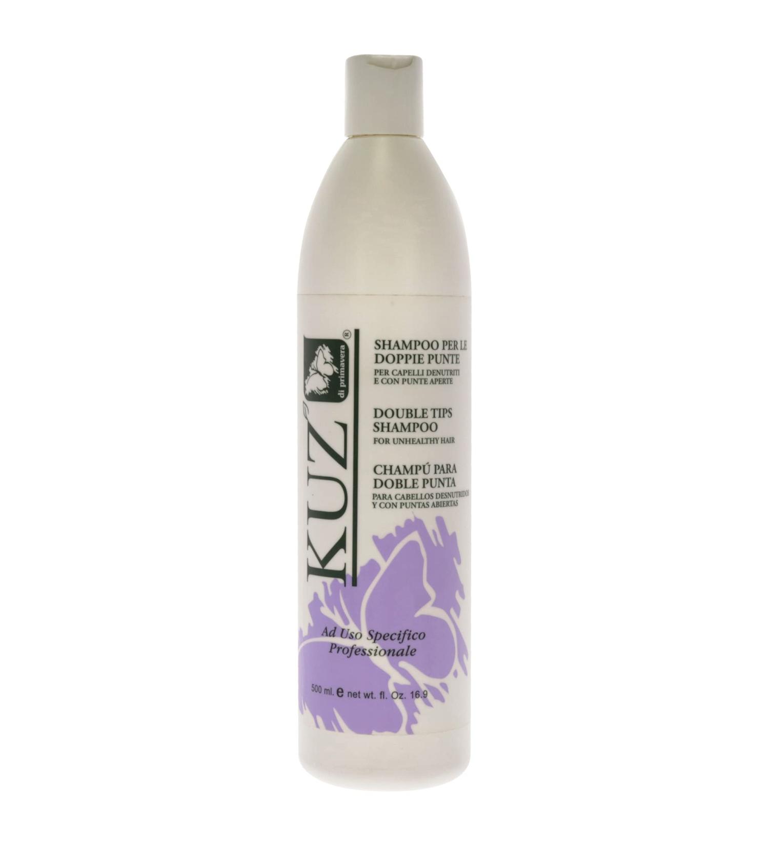 Kuz Double Tips Preventive Unisex Shampoo - 16.9 Ounce | Nourish & Protect Hair - International Shipping Available - Buy Online on GoSupps.com