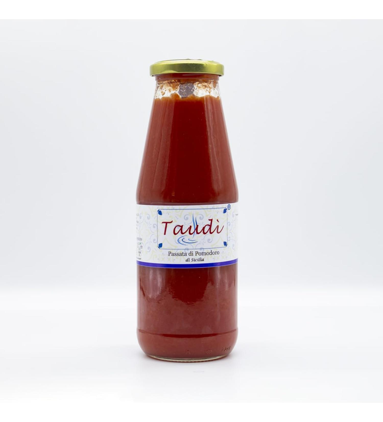  Taud Artisanal Sicilian tomato paste in a glass jar 700 grams - Canned Taud  - Buy Online on GoSupps.com