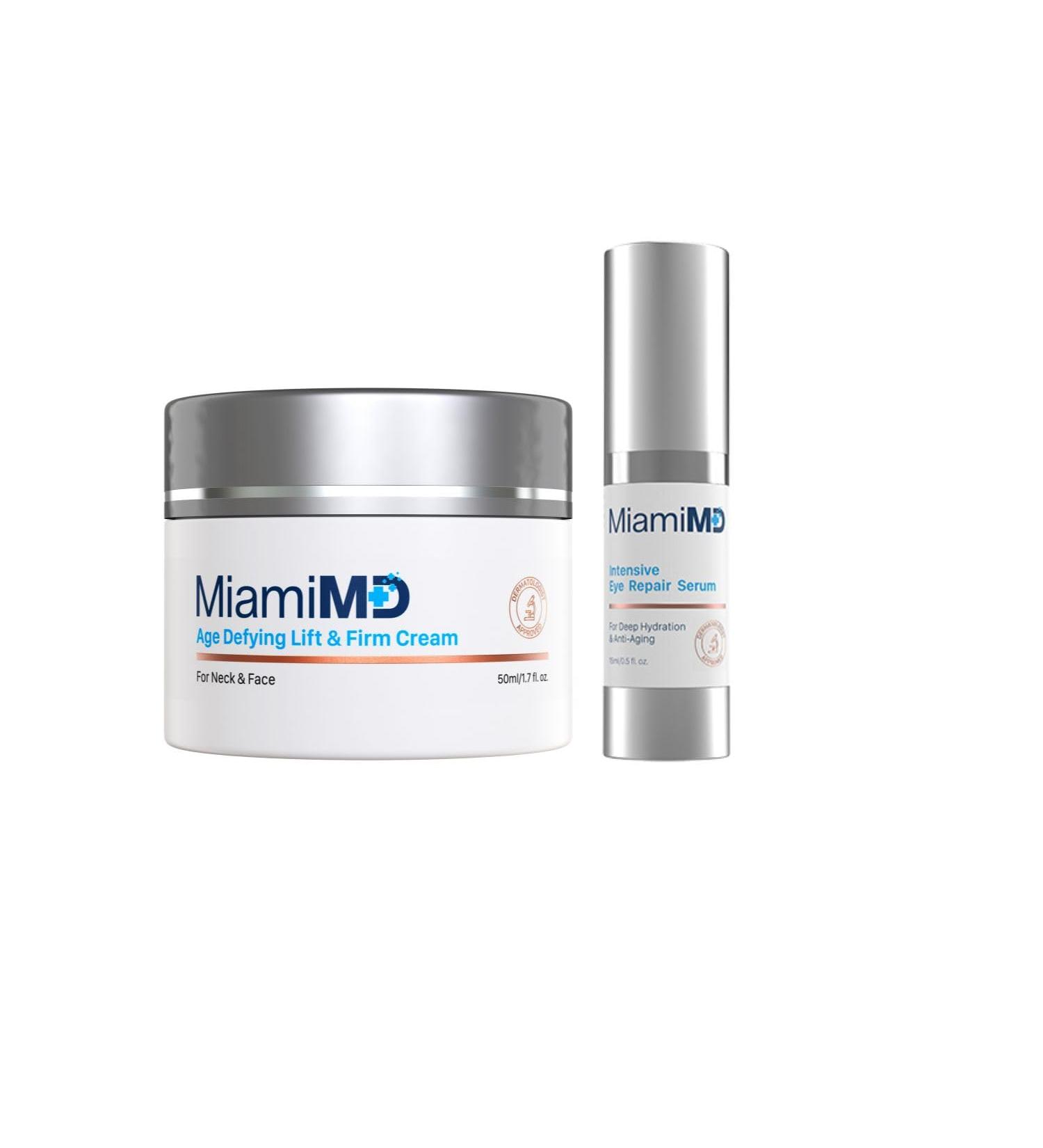 Age-Defying Lift & Firm Cream - Anti Aging and Skin Firming Cream For All Skin Types and Eye Serum (15ml) Under Eye Treatment for Dark Circles Crow's Feet & Eye Bags - Eye Serum for All Skin Type - D - Buy Online on GoSupps.com