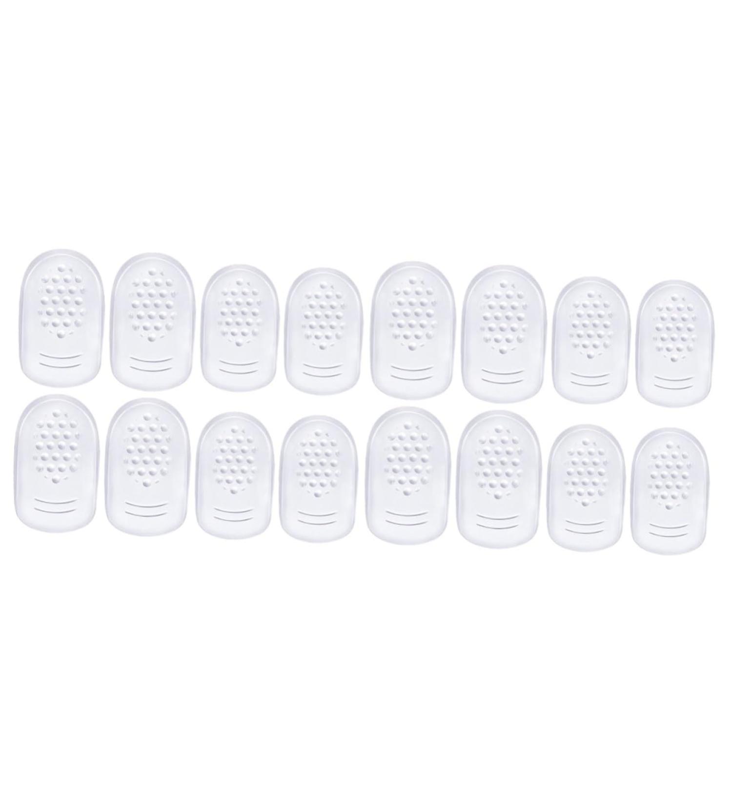 NOLITOY 8 Pairs Self-Adhesive Heel Pad Gel Inserts - Comfortable Heel Grips & Cushions for High Heels - Perfect for Pain Relief & Support - Buy Online on GoSupps.com