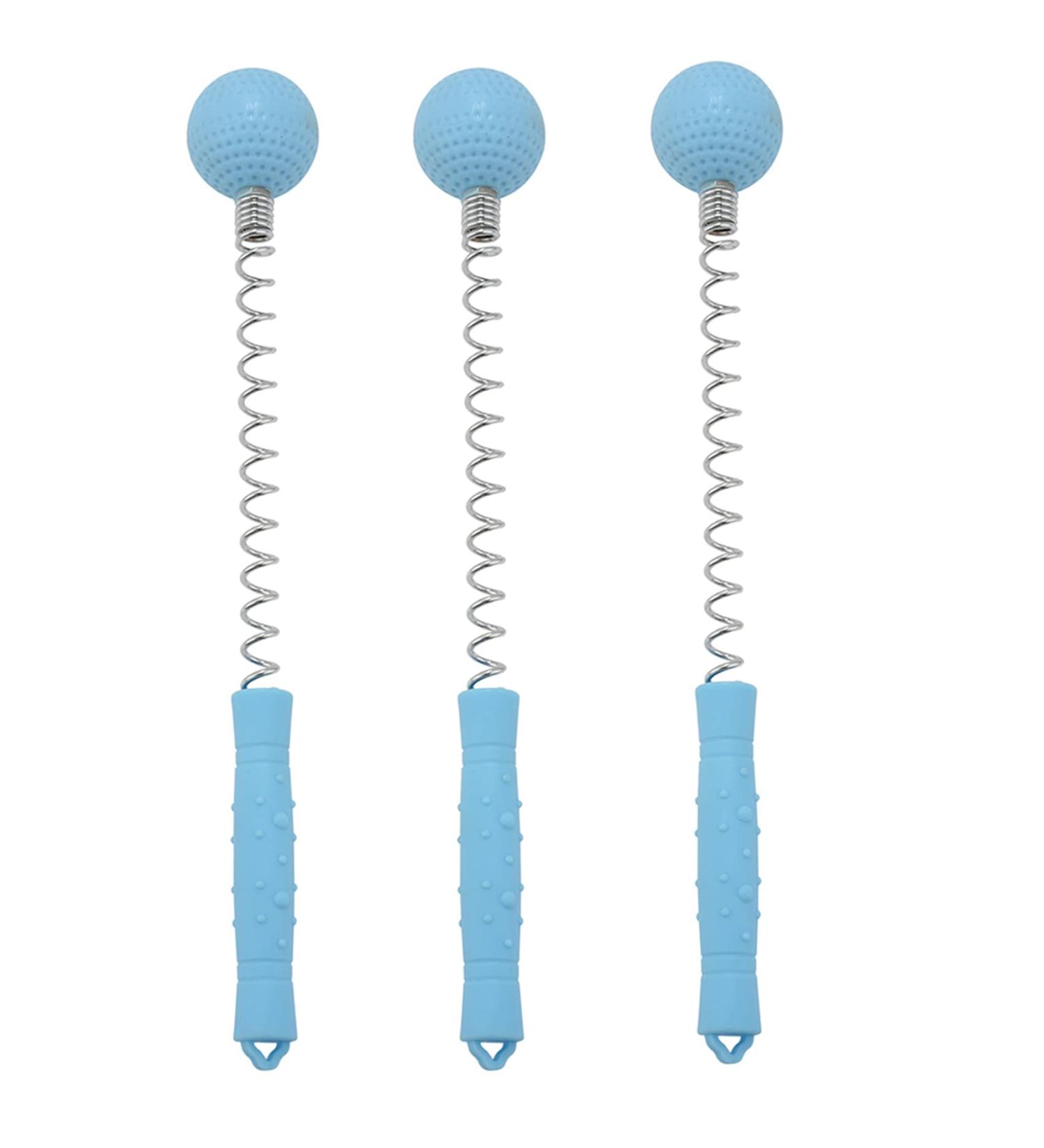 Niniang Massager Ball Hammer - 6 Pack Golf Ball Massage Stick (Blue) for Ultimate Relaxation & Pain Relief - Buy Online on GoSupps.com