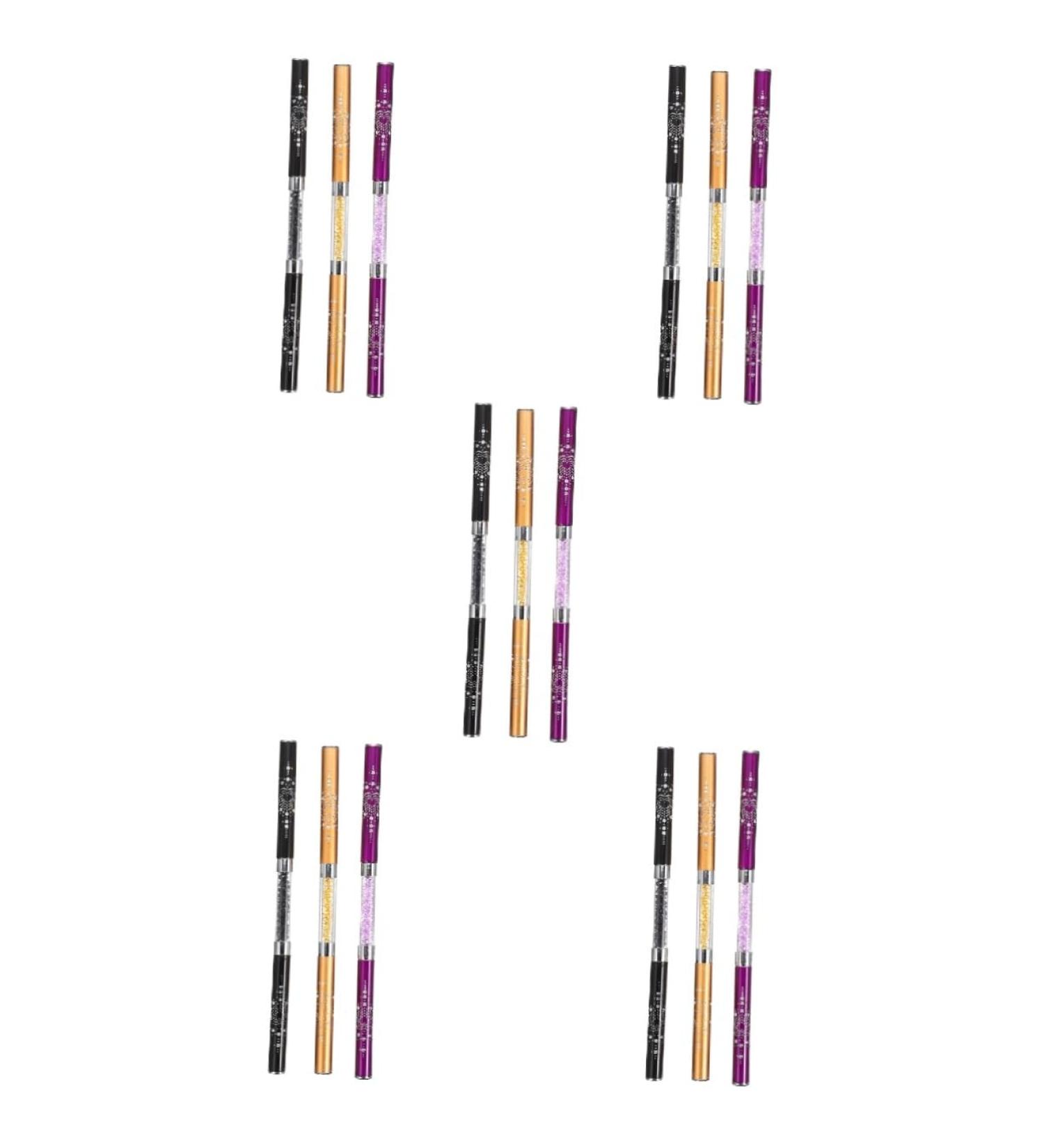 FRCOLOR 15 Pieces Nail Art Pen Nail Accessories Pen for Drawing Nails Manicure Tool Nail Brush Nail Beauty DIY Accessories Manicure Accessories for Manicure Salon Cosmetic Painting Pen - Buy Online on GoSupps.com
