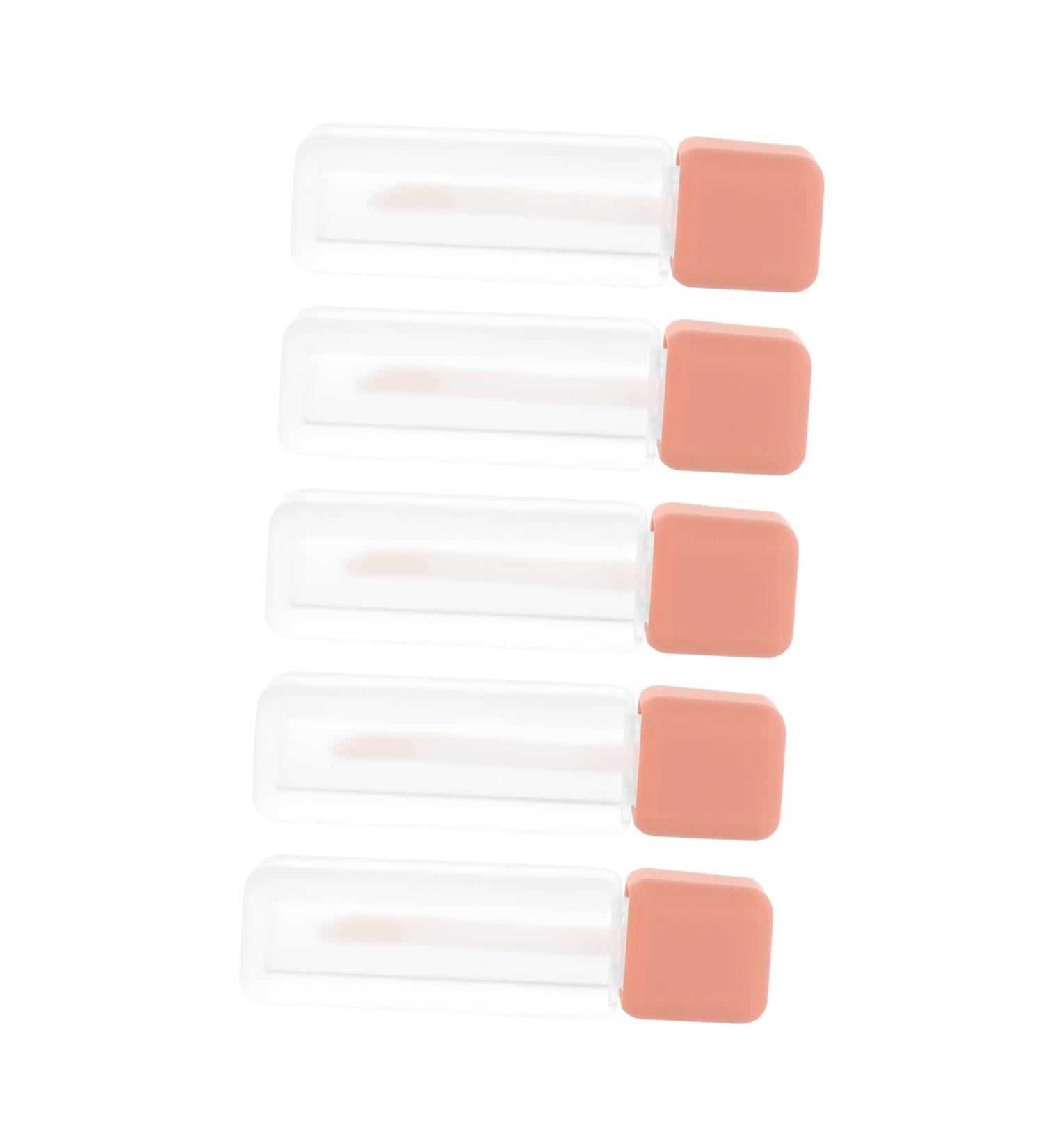 SHERCHPRY 5 pi ces Tubes Compact Flacons R utilisables pour Gloss Bouteilles DIY Accessoires Pratiques pour Voyage et Shopping - Buy Online on GoSupps.com