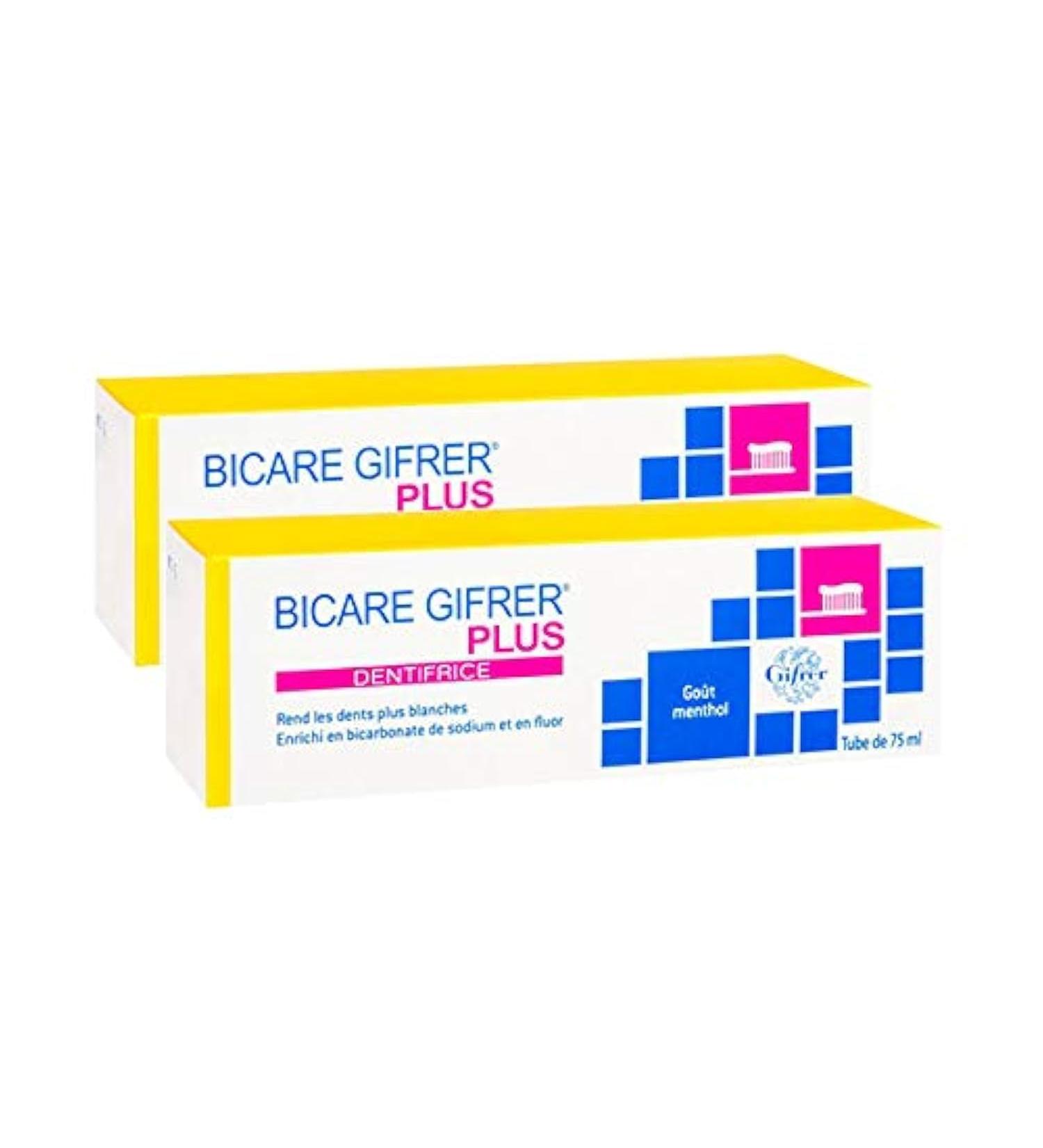 BICARE PLUS toothpaste 2 tubes of 75ml