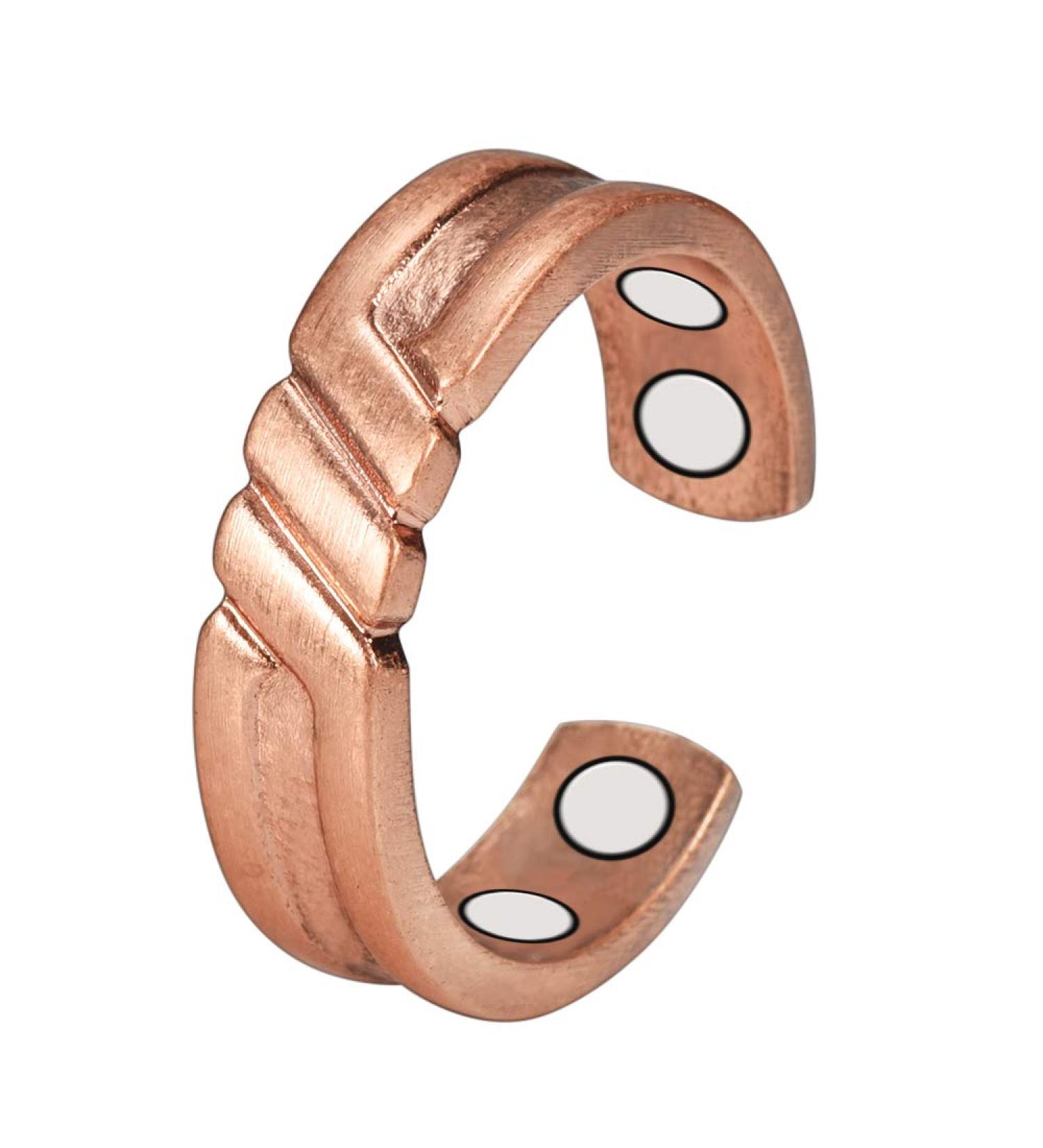Yinox Heart-Shaped Magnetic Therapy Jewelry for Women - Pure Copper 3500 Gauss Strong Magnetism for Arthritis & Migraines Relief Slimming Effect - Buy Online on GoSupps.com