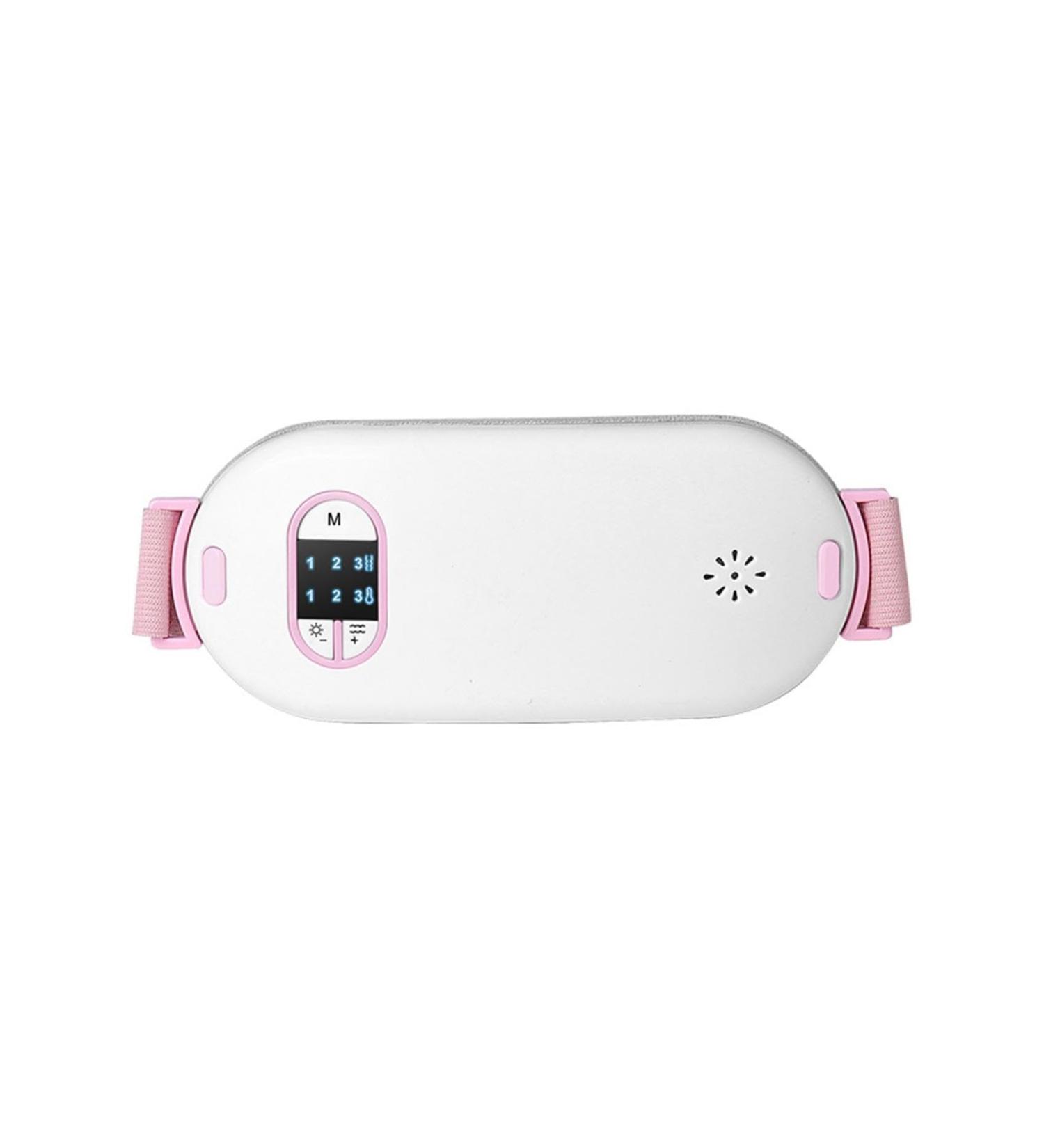 Portable Heating Pillow for Back Pain Relief | 3 Heat & Vibration Massage Modes | Fast Heating Wrap Belt for Women - Buy Online on GoSupps.com