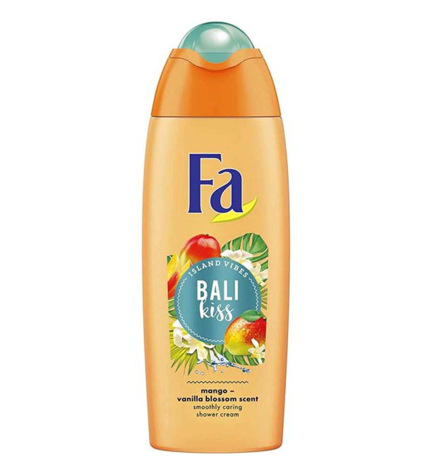 Fa Bali Kiss (Mango Vanilla Blossom Scent) Body Wash Cream Shower Gel 250ml