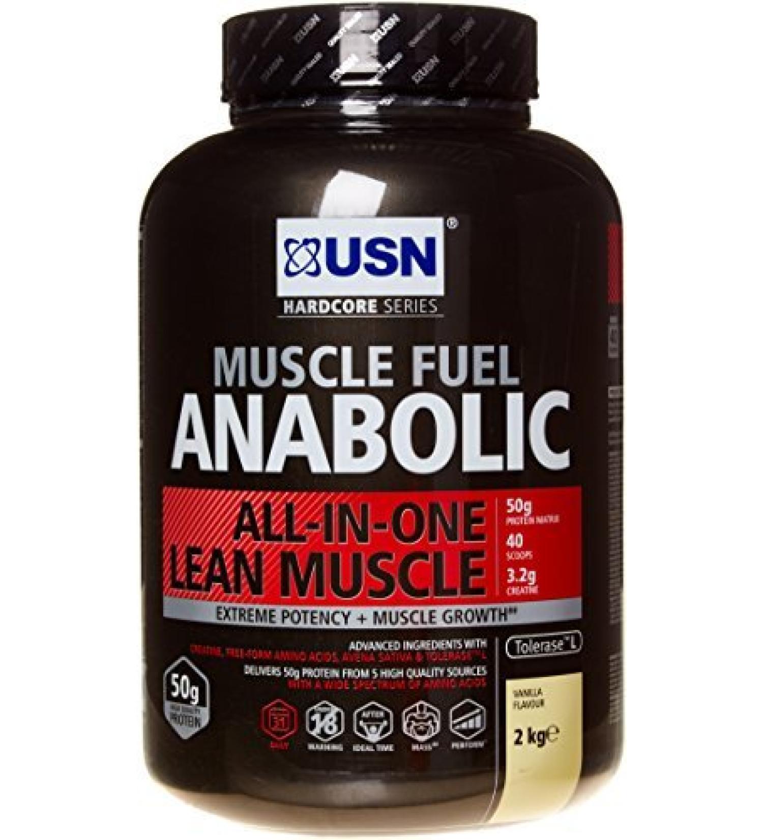 Usn 2 kg anabol vanilla muscle fuel