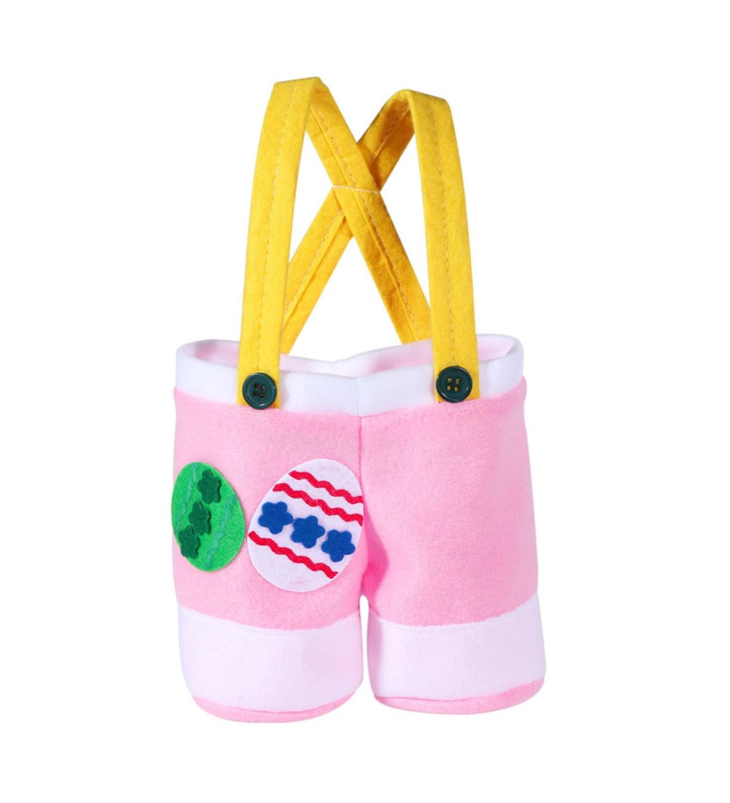 Alipis Trousers for Age Themed Kids Party Lovely Portable Style Candy Bag Suspender on Cartoon Storage 18X15X7CM Pink - Buy Online on GoSupps.com