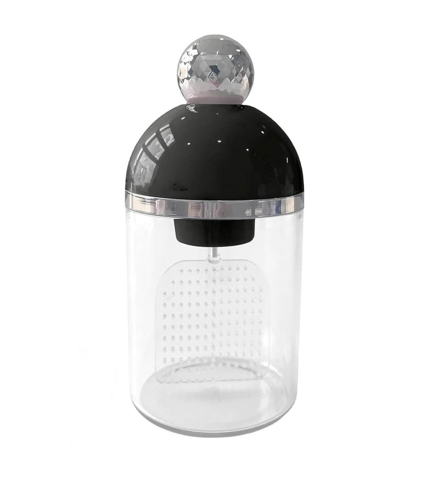 Electric Face Cleanser Foam Cup - Automatic Foam Maker for Skincare & Travel (Black - Buy Online on GoSupps.com