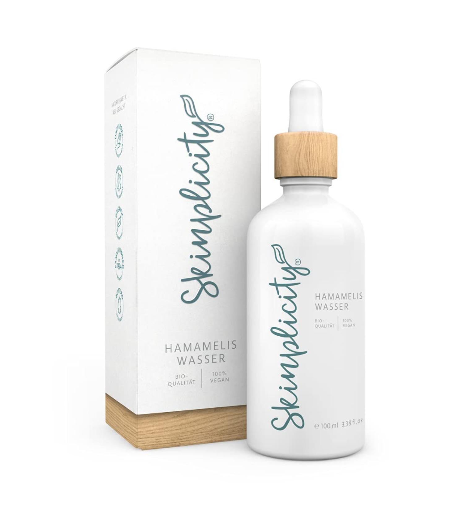 Buy Skinplicity Organic Facial Water - Alcohol-Free Magic Nut Water | Vegan Skin Care for Cleansing & Refreshing - Buy Online on GoSupps.com