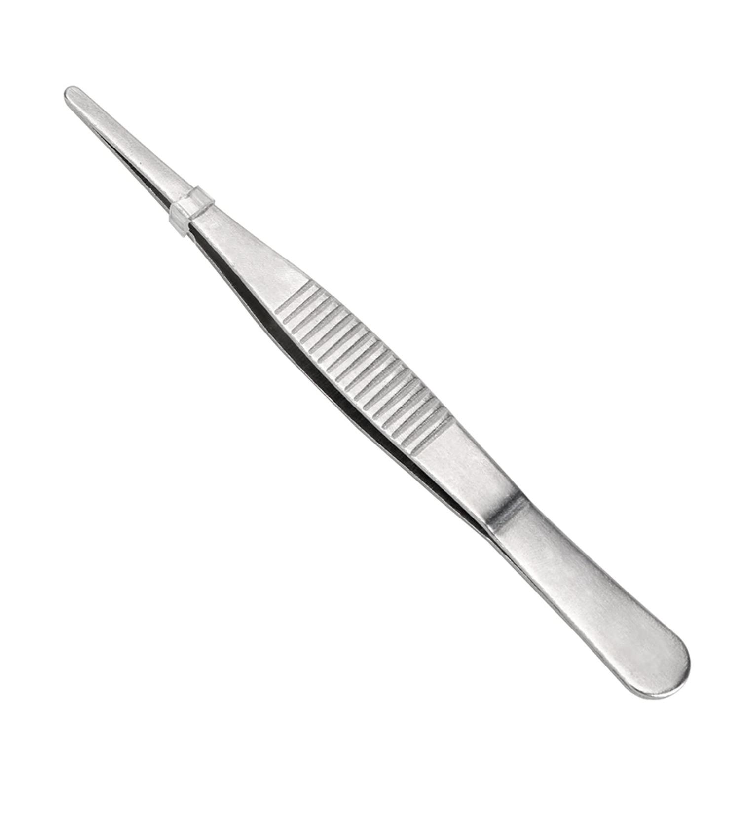 NBGGFF Tweezers Straight forceps Household medical garden kitchen BBQ tools Stainless steel long BBQ food forceps Silver - Buy Online on GoSupps.com