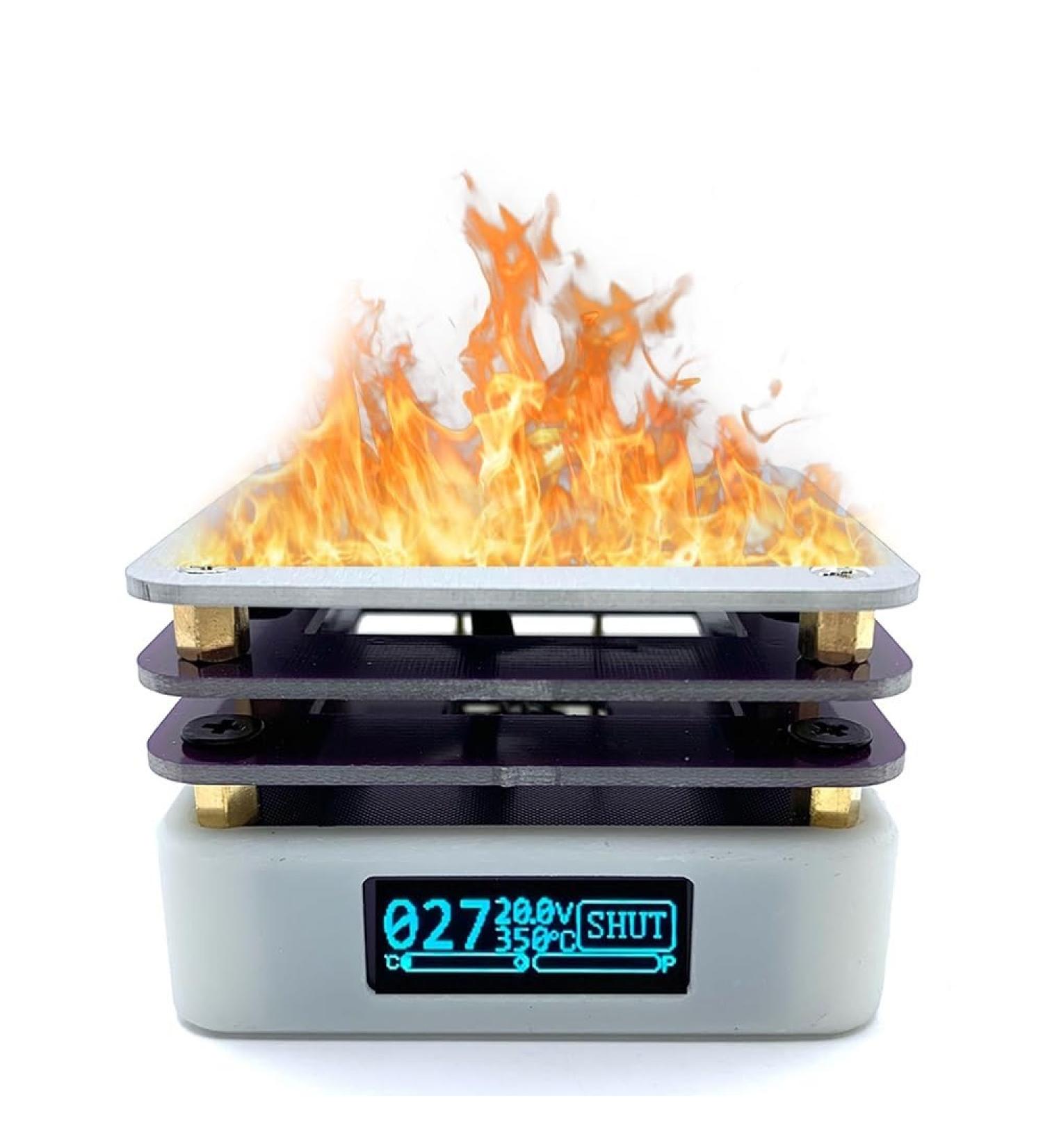 ARTGOS PD 65W Mini Heating Plate with Temperature Control | Type-C Heating Plate for LED Strip Repair | Maintain Constant Temperature - Buy Online on GoSupps.com