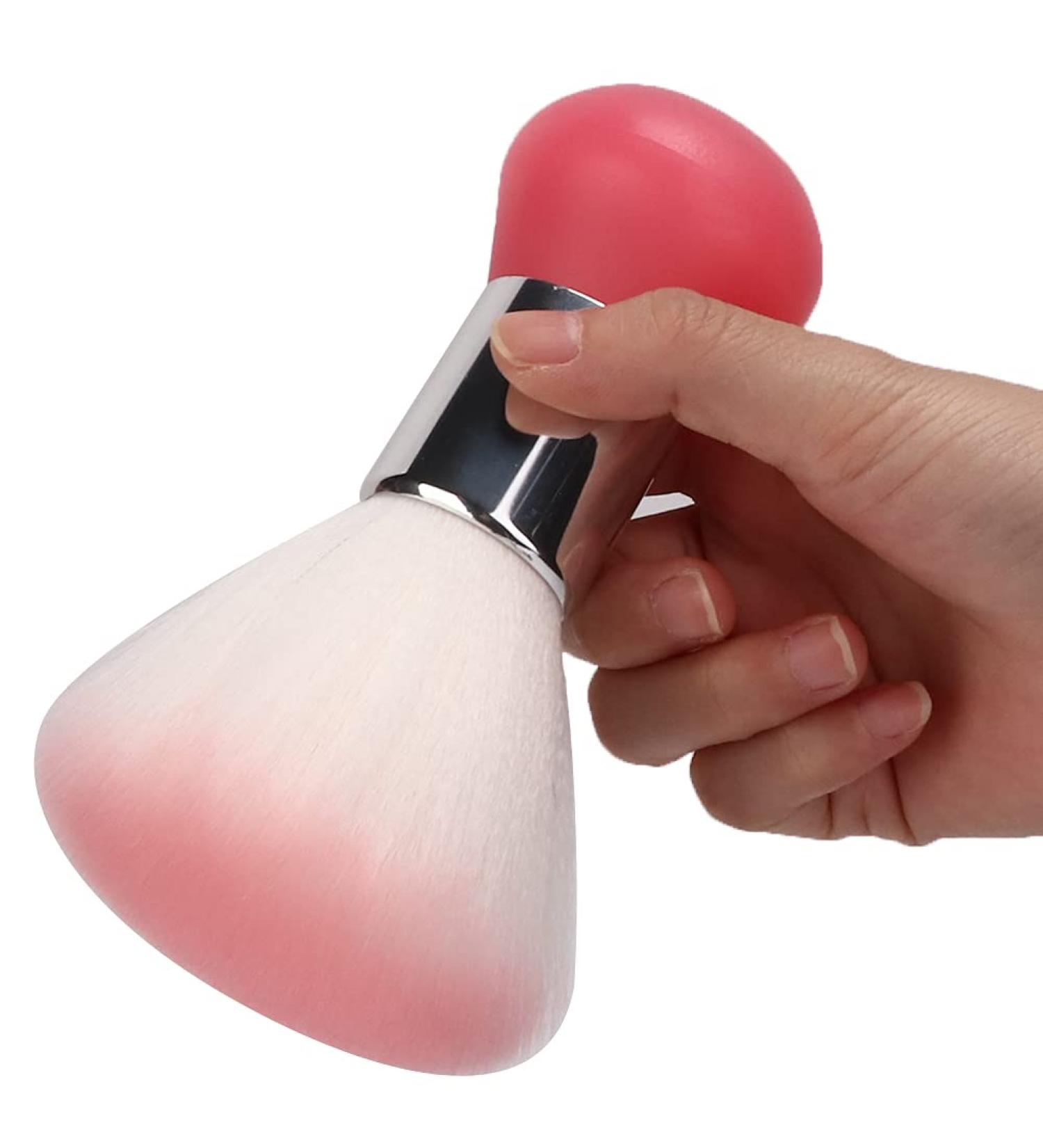 Barber Shop Sweep Brush for Broken Hair - Comfortable & Versatile Hairdressing Tool in Pink | International Shipping Available - Buy Online on GoSupps.com