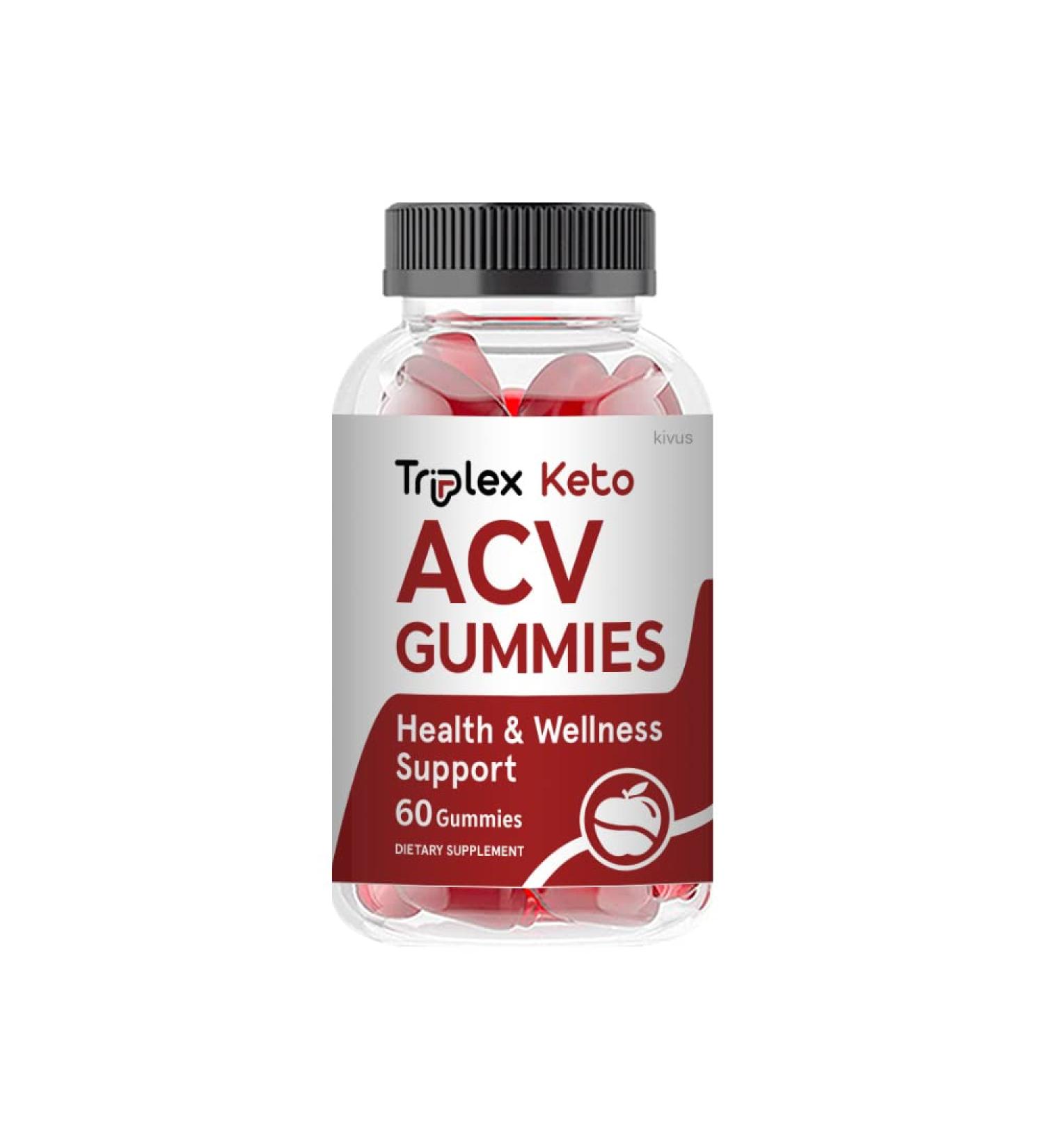 Kivus Triplex Keto ACV Gummies - Single 60 Gummies | Shop Now - Buy Online on GoSupps.com