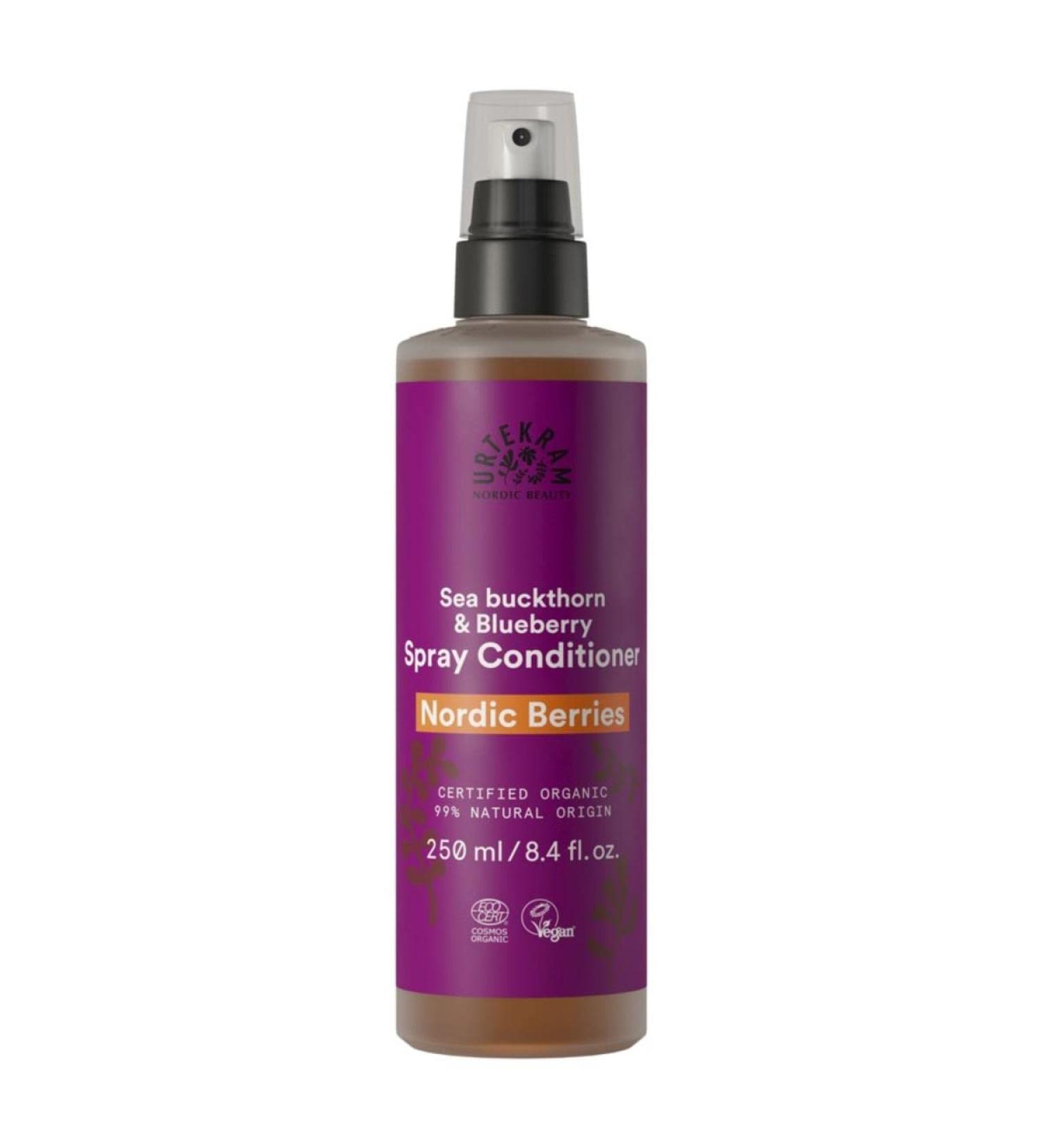 Bio Urtekram Nordic Berries Spray Conditioner Leave-In Nordic Berries Conditioner (1 x 250 ml) 250 ml (1 pack)
