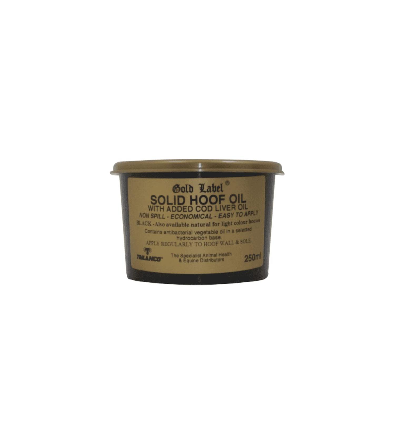 GOLD LABEL SOLID HOOF OIL Clear