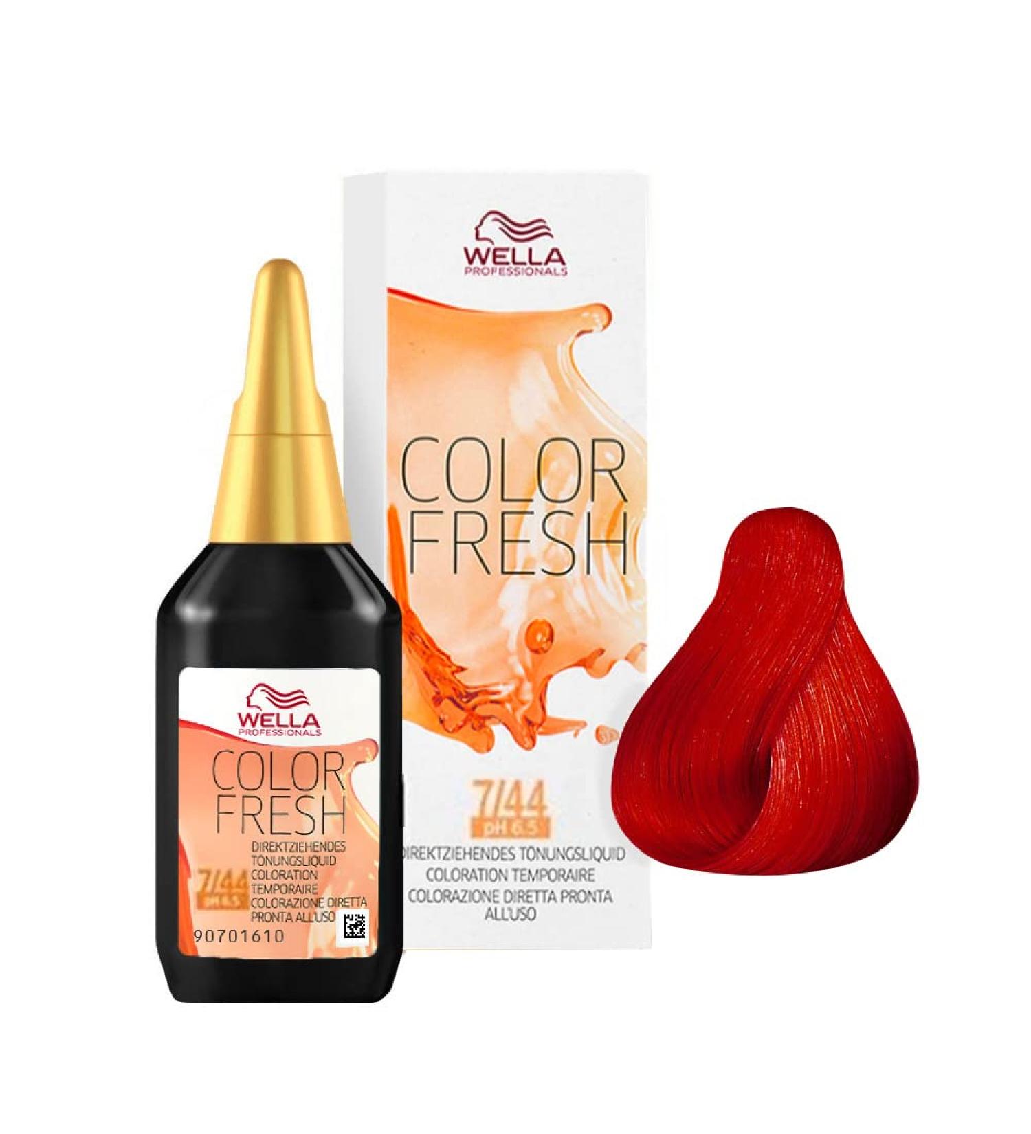 Wella Color Fresh 7/44 mi.blo.red-intensive 75ml 7/44 mi.blo.red-intensive 75 ml (1 pack)