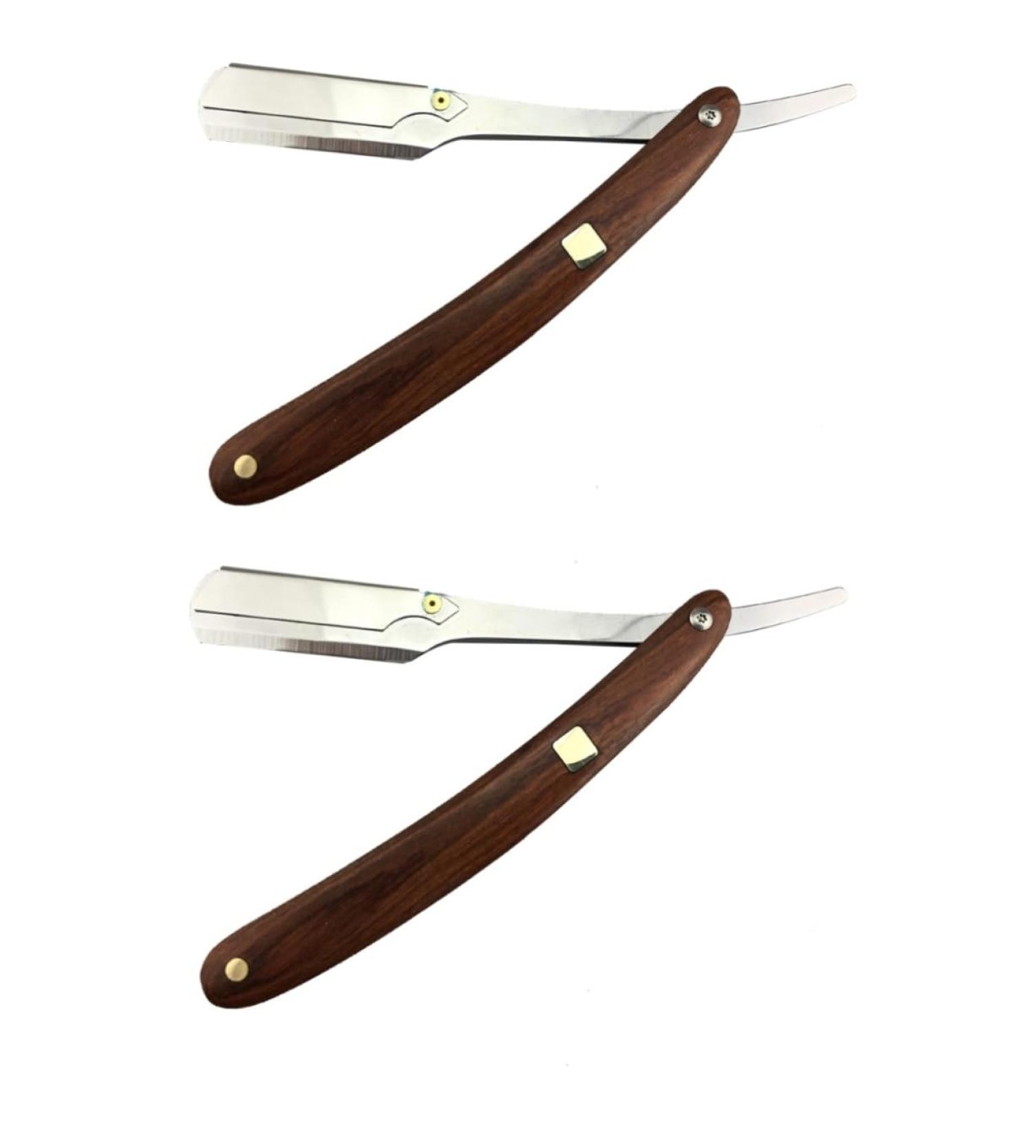 Shop Minkissy Men's Foldable Razor Set - Vintage-Style Safe Manual Shaving Razors for a Perfect Shave | International Shipping Available - Buy Online on GoSupps.com