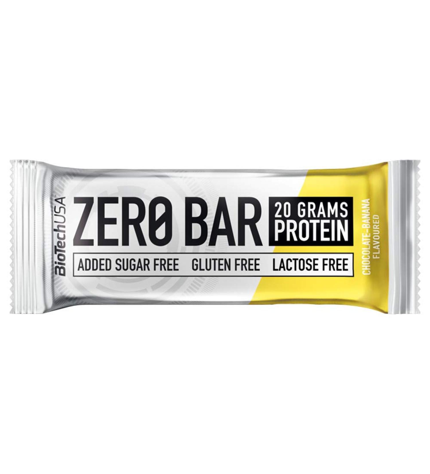 BioTechUSA BioTech USA - Zero Bar 10 x 50 g Chocolate-Banana