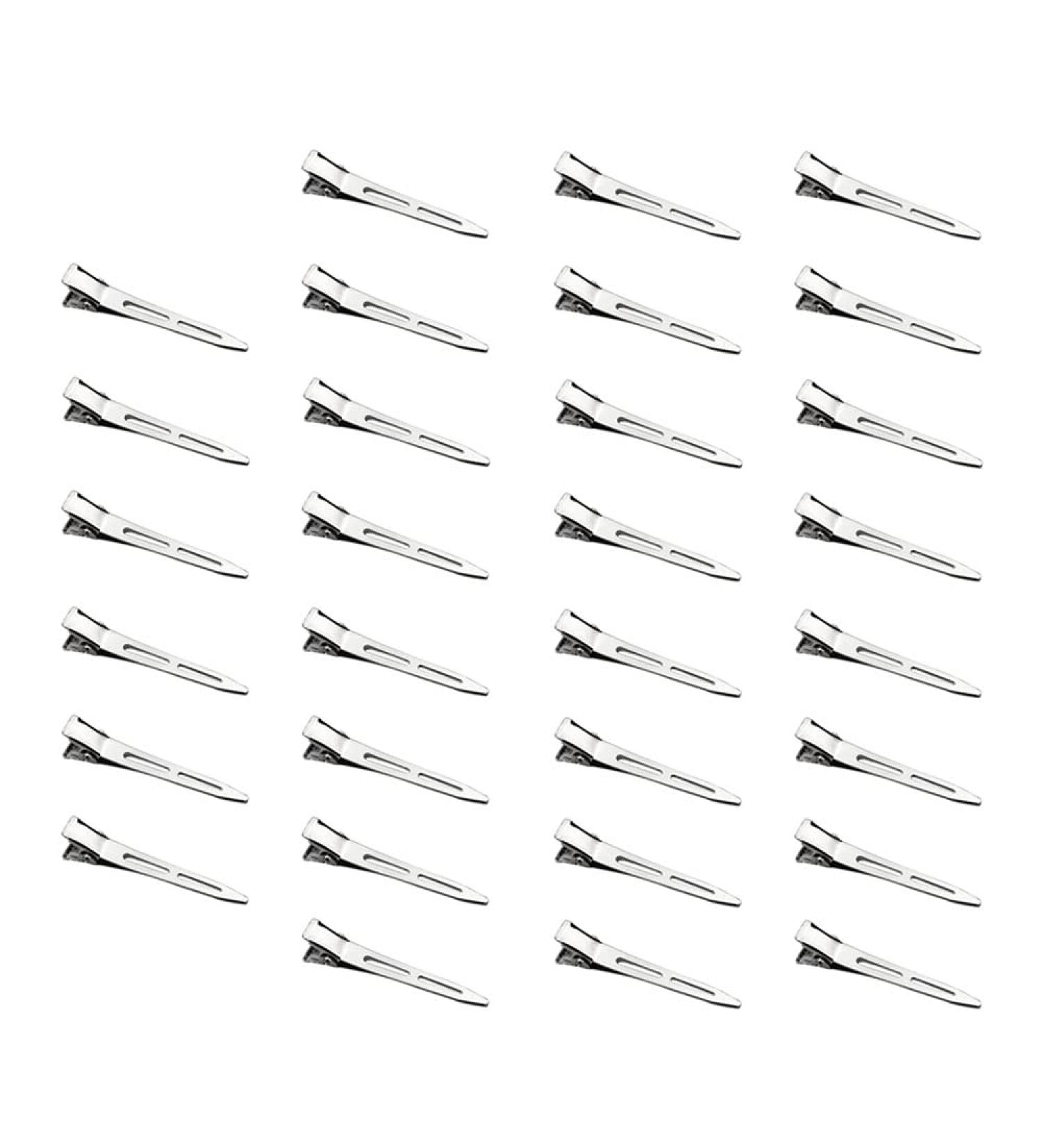 CSIRNTO 30 Pcs Silver Metal Hair Clips - Stylish Barrettes for Tinkering & Everyday Use - Buy Online on GoSupps.com