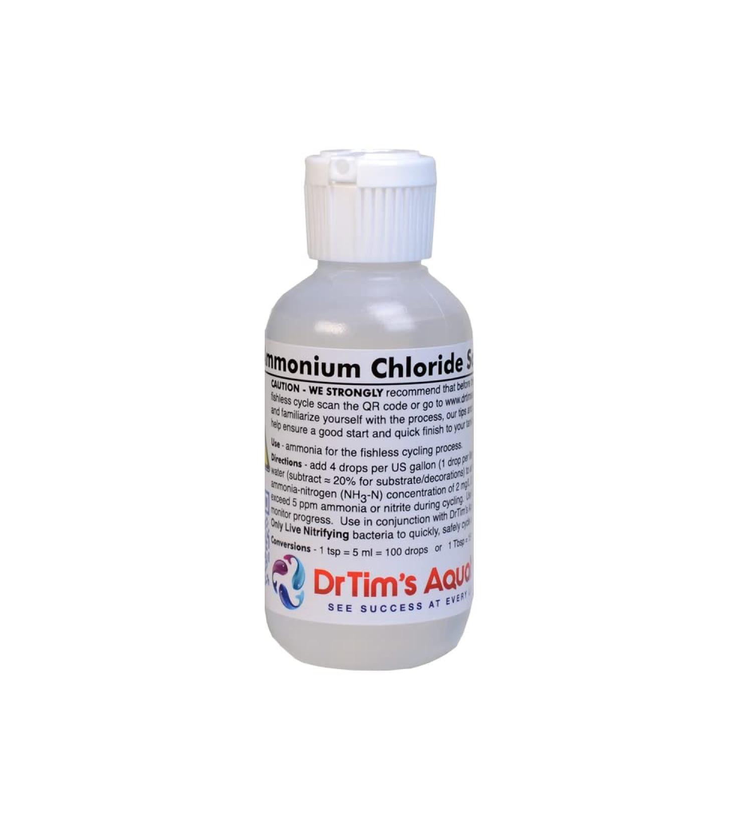 Dr Tim's Aquatics 830 Ammonium Chloride 2 Oz Bottle - Buy Online on GoSupps.com