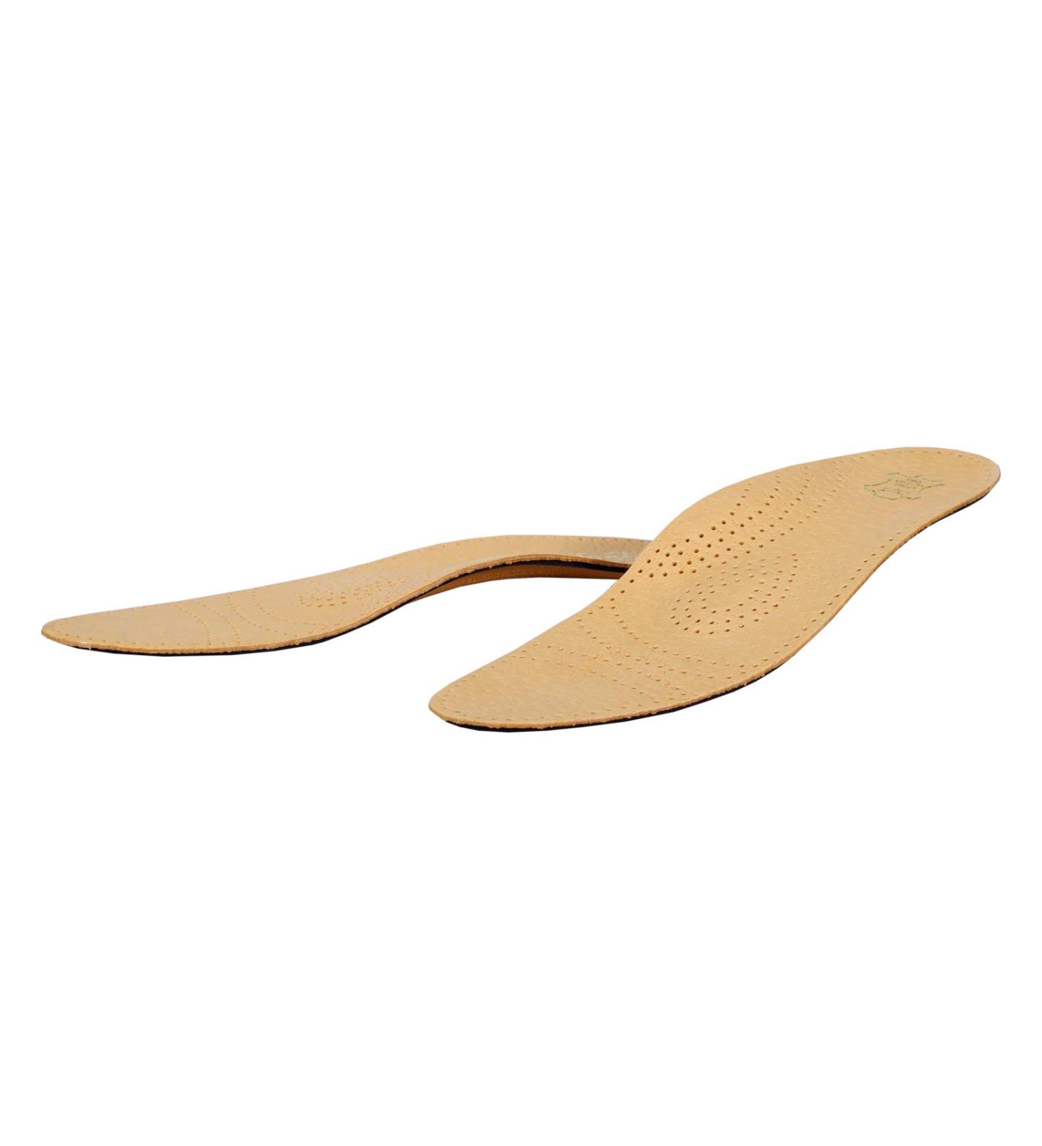 Orthotic Leather Insoles for Flat Feet & Plantar Fasciitis | Arch Support for Men & Women | Kaps Relax (US 13 / EUR 46 - Buy Online on GoSupps.com