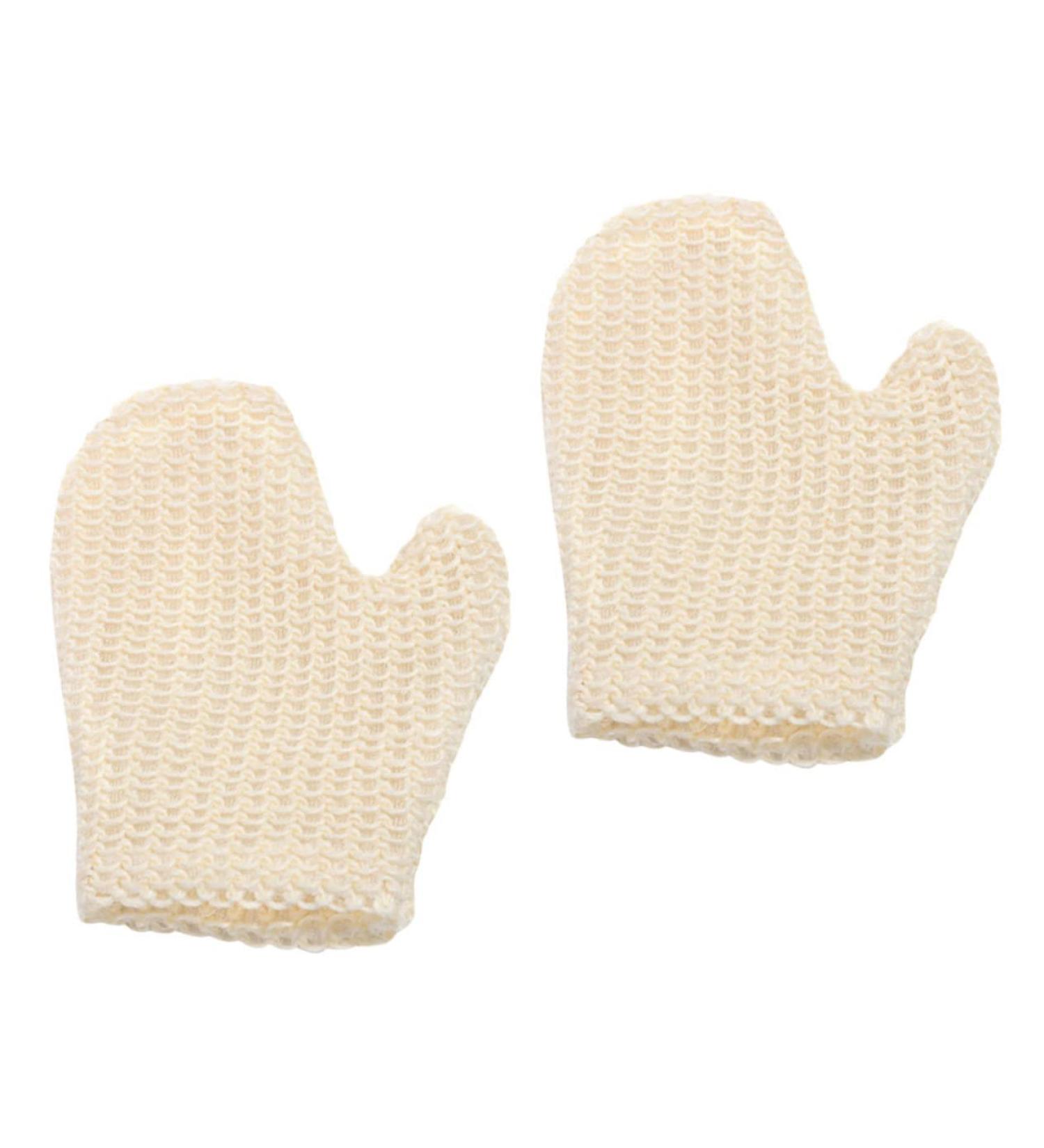 Beavorty 2pcs Scrub Gloves - Bath Mitts and Towels for Shower and Bathroom Cleaning - Buy Online on GoSupps.com