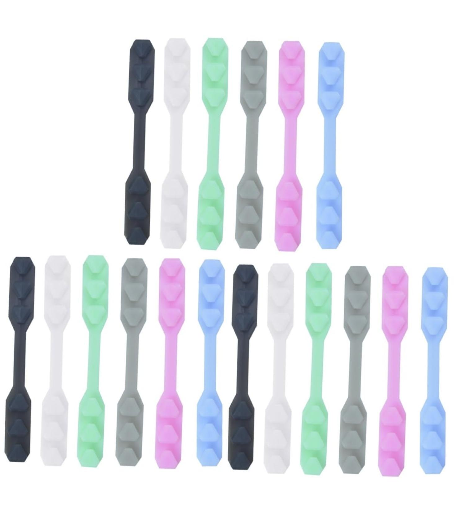 Coheali 12-Piece Adjustable Dropstore Green Accessories Set | Hook Earrings Facial Cover Belt Mask Strap Buckle Multi-Color Options - Buy Online on GoSupps.com