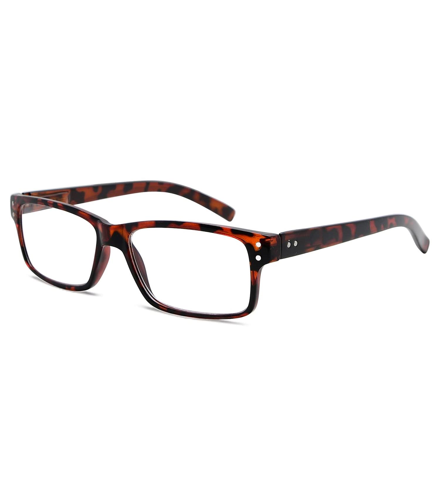 Eyekepper Classic Reading Glasses for Men - Vintage Style with Spring Hinges & Grey Lens +3.00 | International Shipping Available - Buy Online on GoSupps.com