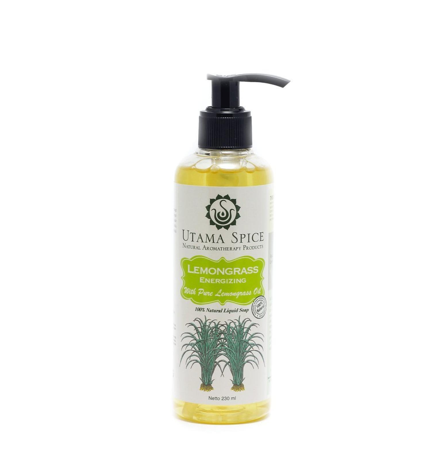 Premium Lemongrass Liquid Soap | Refreshing & Natural | Eco-Friendly International Shipping - Buy Online on GoSupps.com