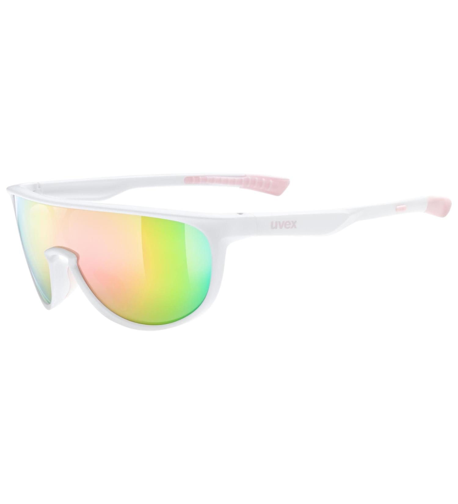 Buy uvex Unisex Youth Sportstyle 515 Children's Sunglasses - Stylish White Matt/Mirror Pink - Perfect for Kids' Outdoor Activities - Buy Online on GoSupps.com
