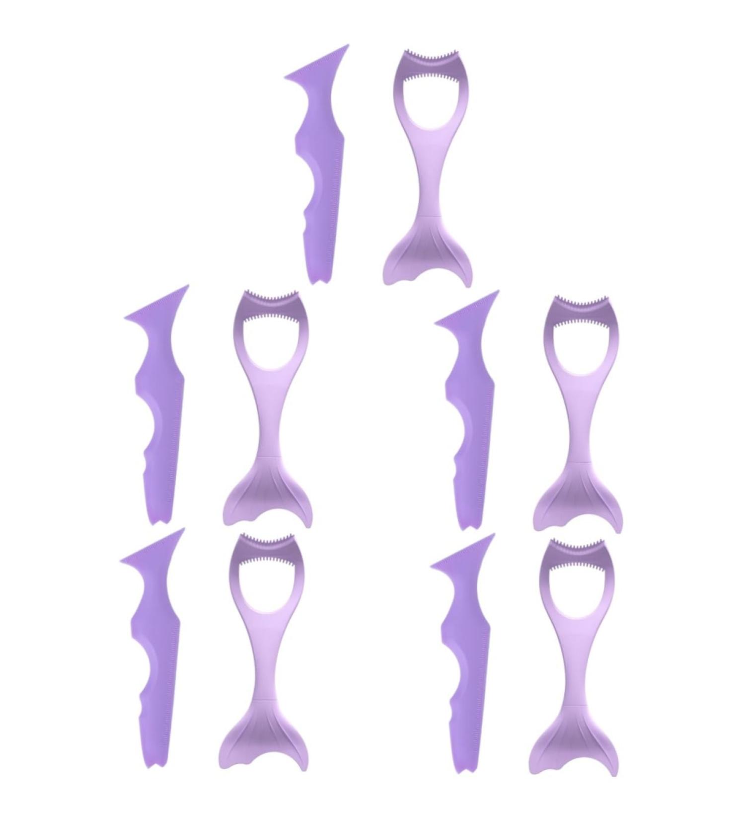 POPETPOP 10 Pcs Mascara Drawing Aids Silicone Make up Tools Applicator Miss Eye Shadow Arc - Buy Online on GoSupps.com