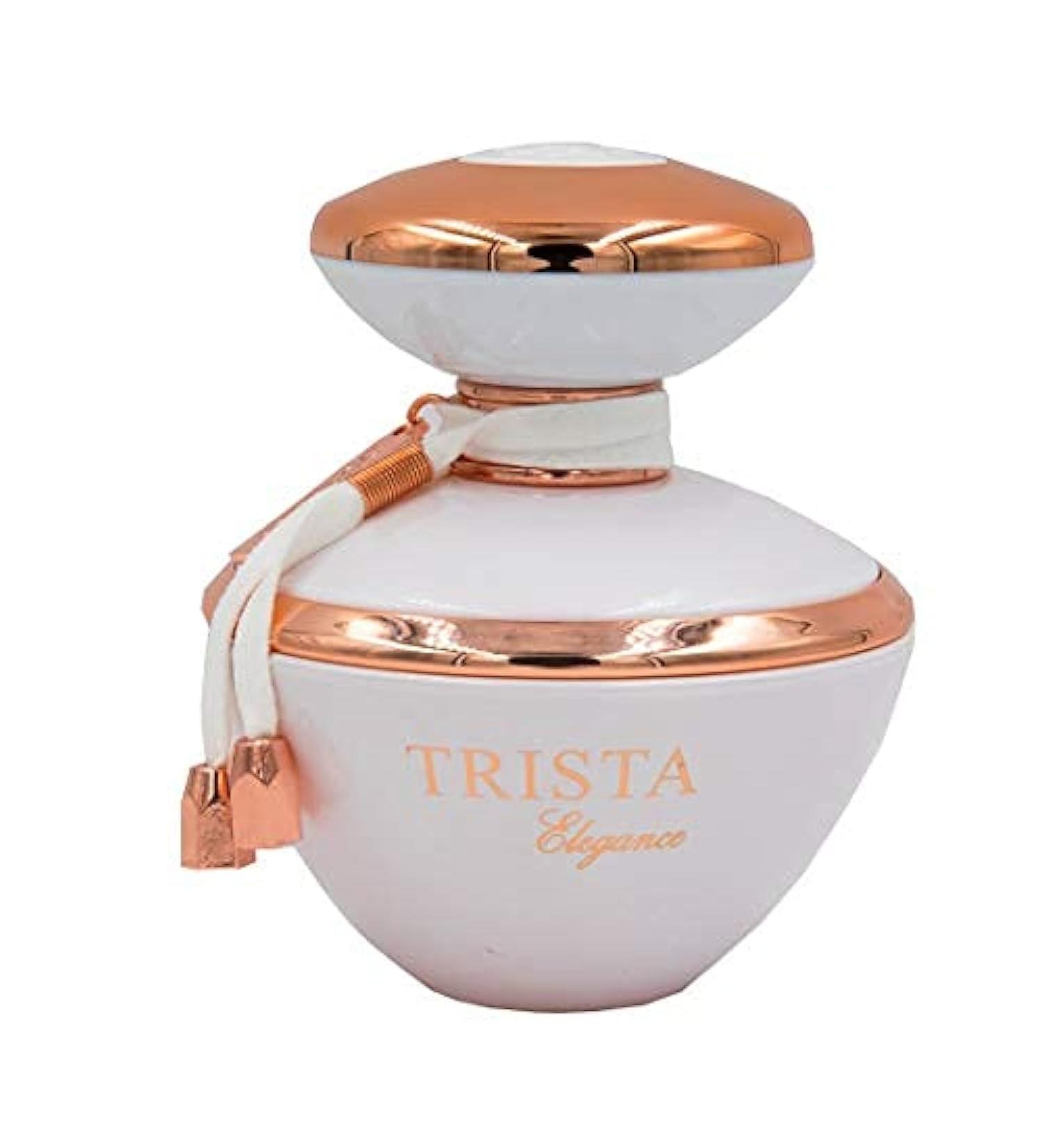 Dumont TRISTA ELEGANCE - Eau De Parfum - 3.4oz - Romantic Perfume for Women & Girls - Floral Fruity Feminine & Musk Fragrance - Long Lasting Cologne Mist & Body Spray - for Her - Buy Online on GoSupps.com