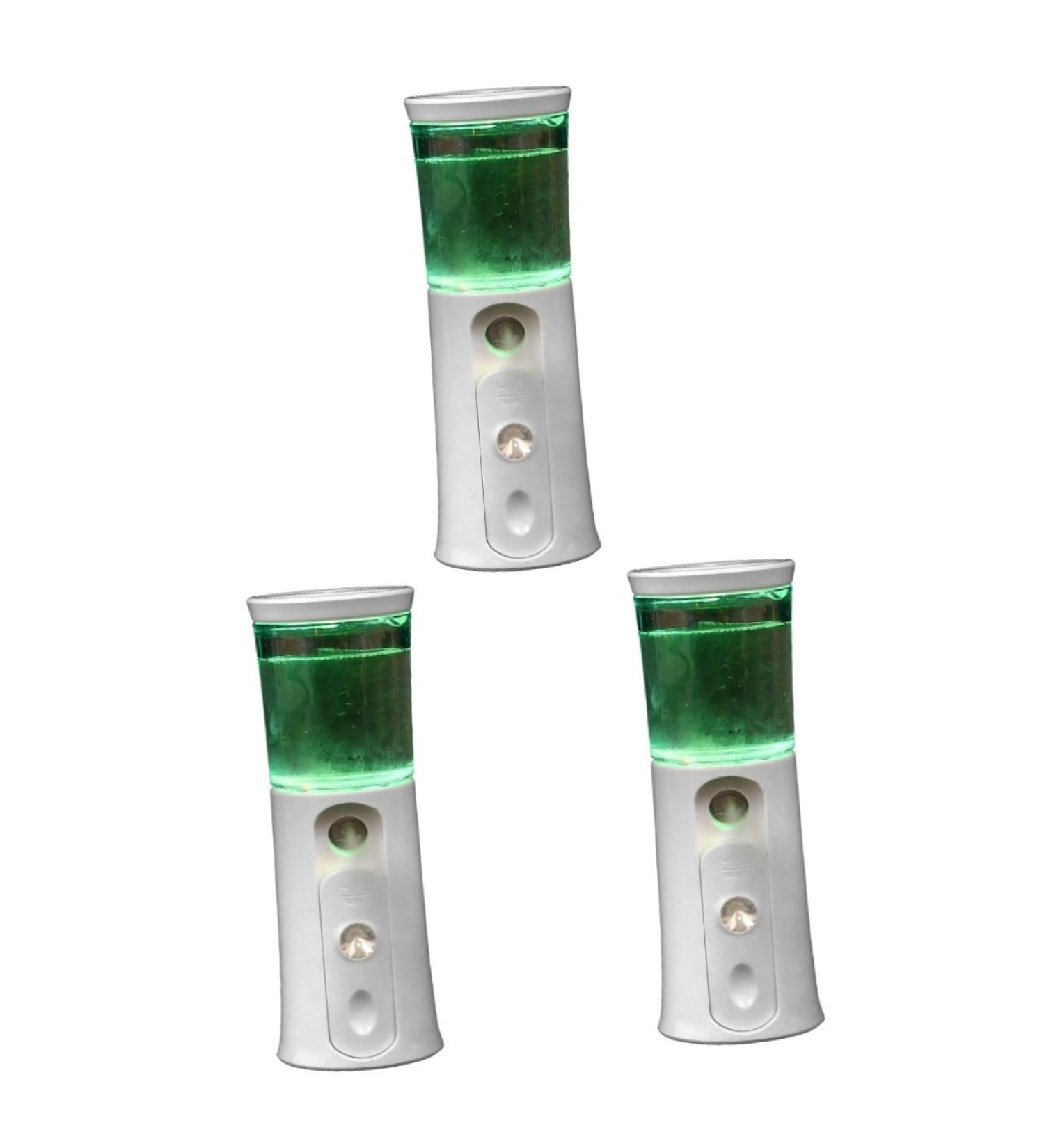 HAPINARY 3 Sets Hydrating Instrument Mist Facial Mister Portable Humidifier Mini Steamer Handheld White Abs - Buy Online on GoSupps.com