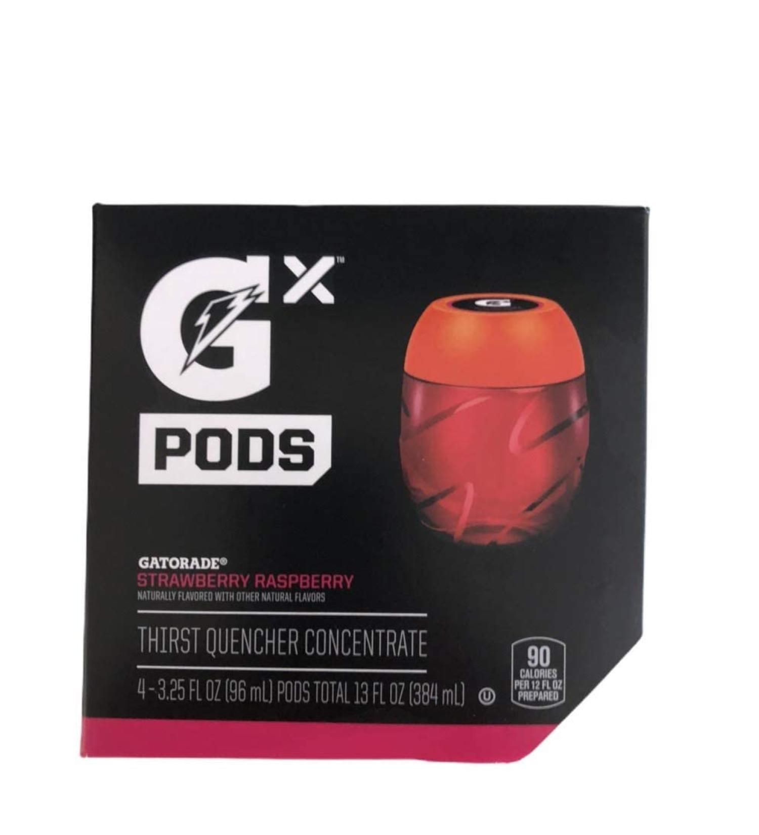 Gatorade GX Strawberry Raspberry Pods 3.25oz (16 Pack) - Convenient Fuel for Athletes - Buy Online on GoSupps.com