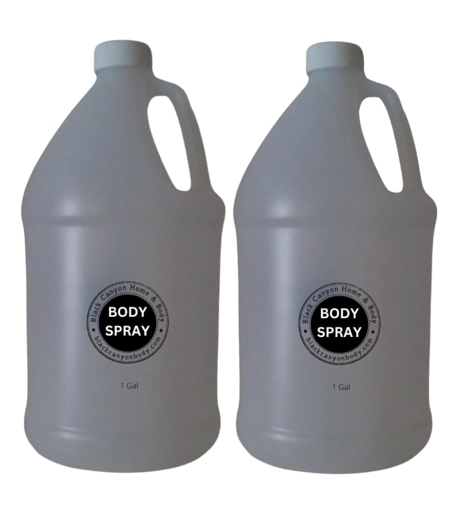 Black Canyon Cinnamon Vanilla Scented Body Spray with Jojoba Oil 1 Gal (2 Pack) - Buy Online on GoSupps.com