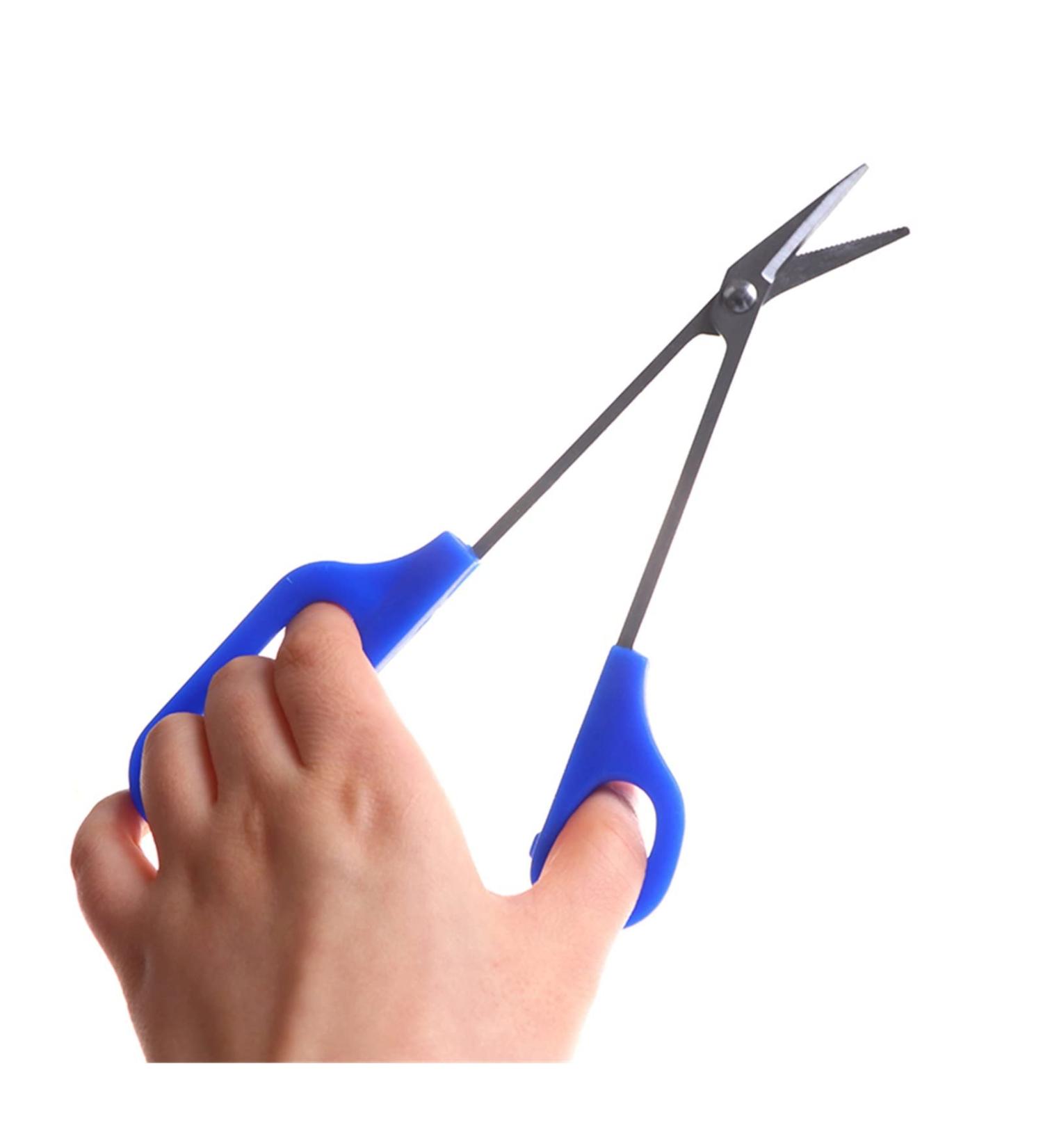 PSGS 21cm Long Reach Easy Grip Toe Nail Toenail Scissor Trimmer for Disabled Cutter Clipper Manicure Pedicure Trim Tool - Buy Online on GoSupps.com