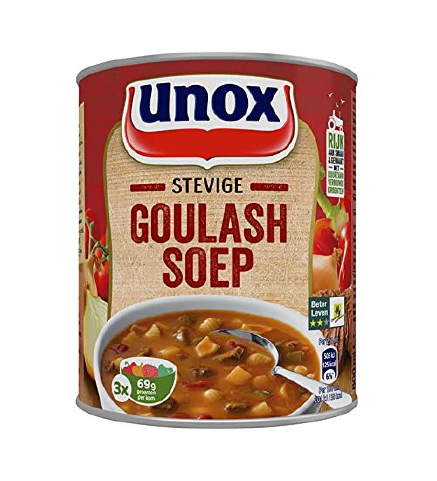 Unox Goulashs soupe 800G