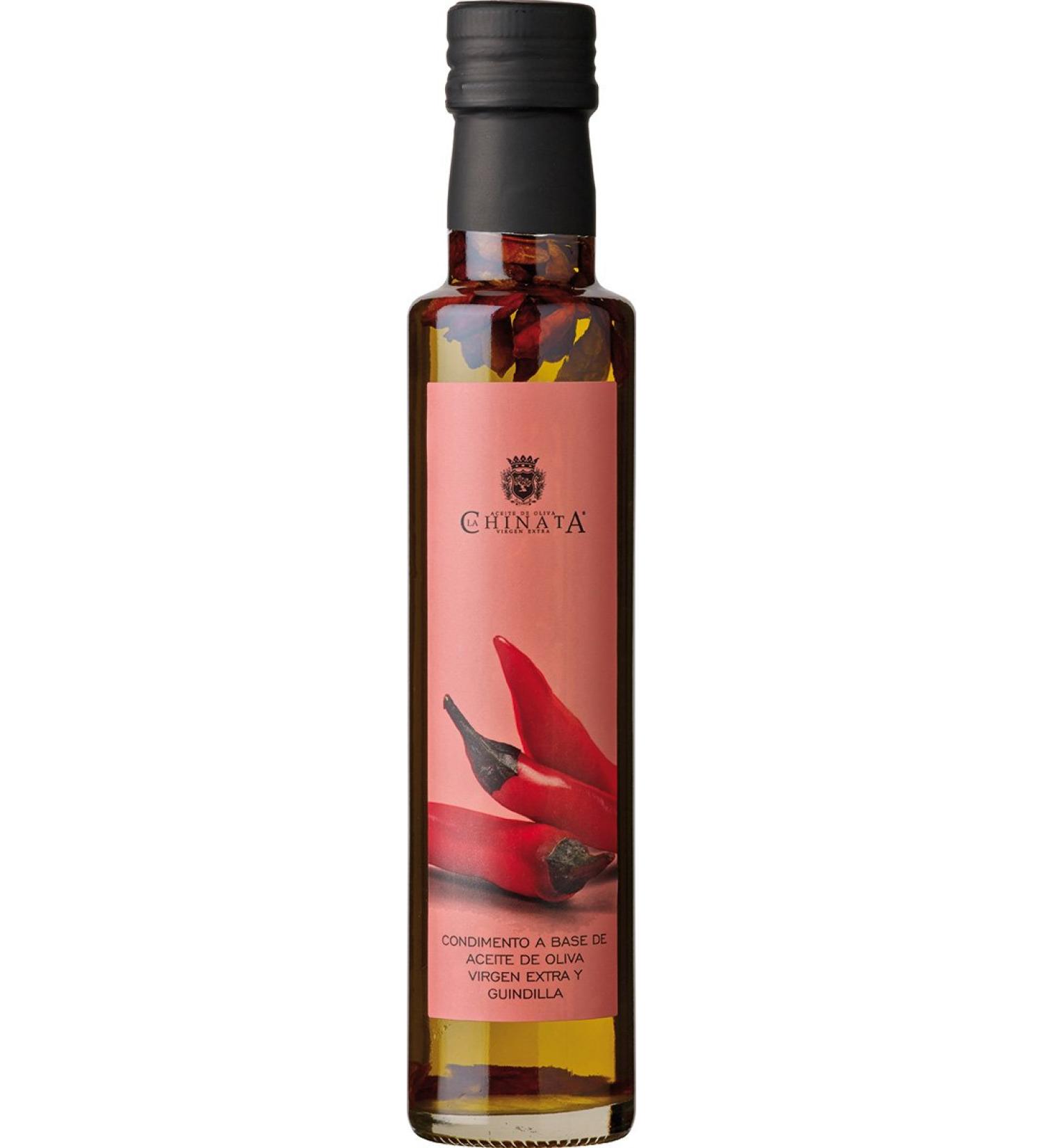 La Chinata Aceite De Oliva Virgen Extra Guin DILA Native Olive Oil with Vanilla ONIS Pepper Pack of 2 (2 x 250ml) - Buy Online on GoSupps.com