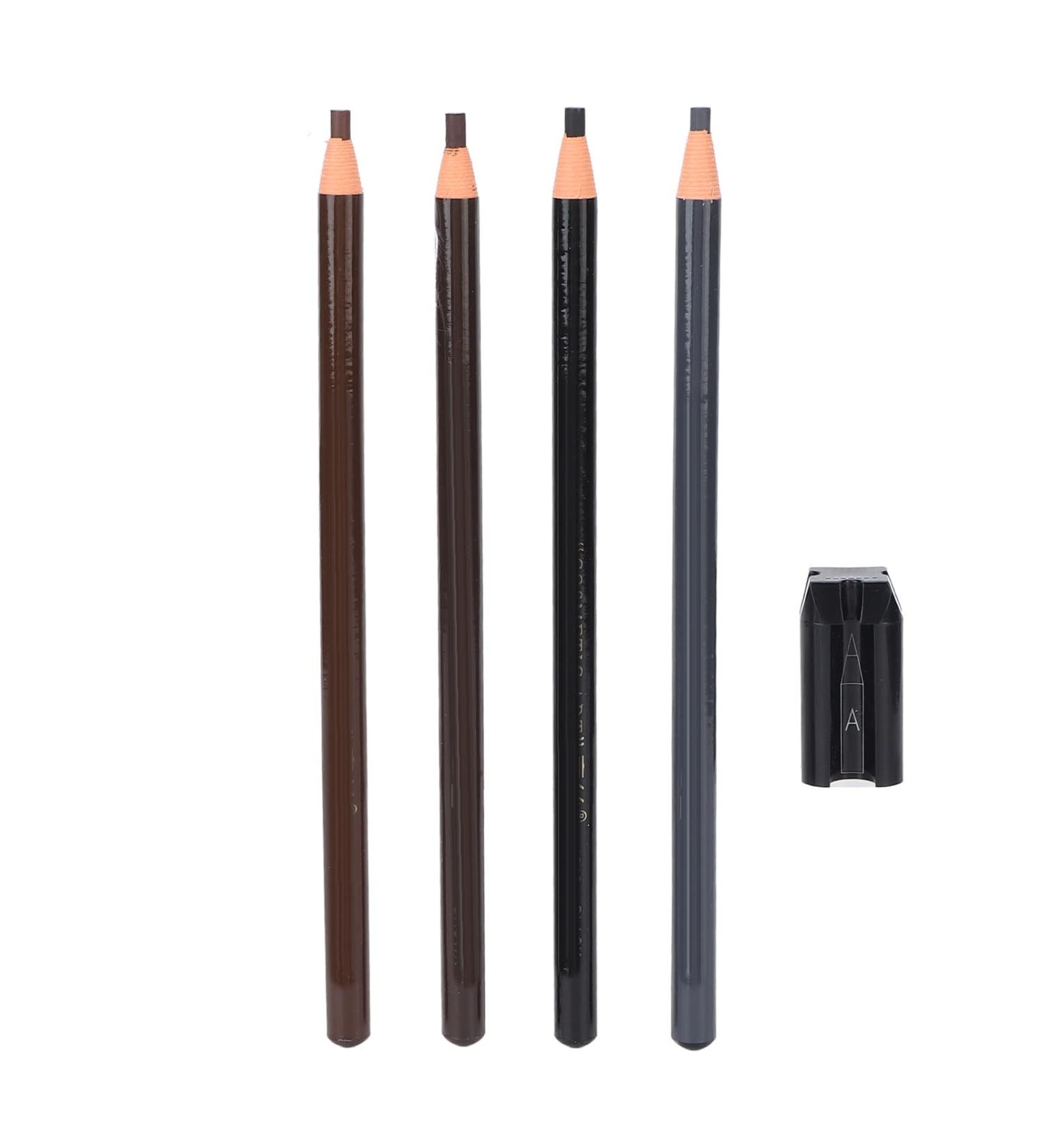 Crayon Sourcils Professionnel Imperm able L'eau Tirez le Cordon Peel Off D finir la Formule pour la Finition de Maquillage 3 Couleurs avec Taille-crayon Sourcils - Buy Online on GoSupps.com