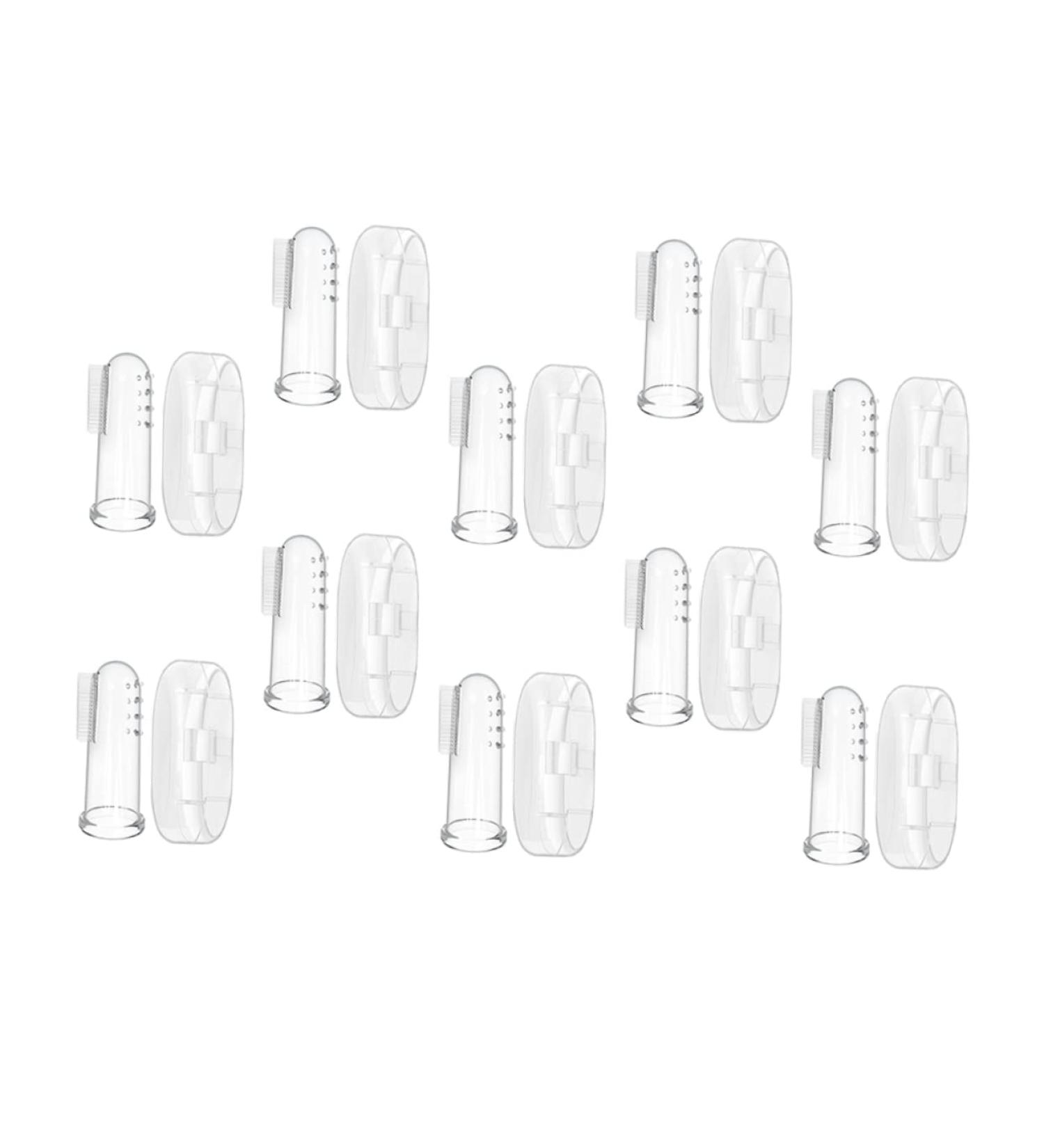 Oatipho Silicone Fingerbrush - Baby & Toddler Toothbrush | Travel-Friendly Oral Care Toys for Infants & Pets - Buy Online on GoSupps.com