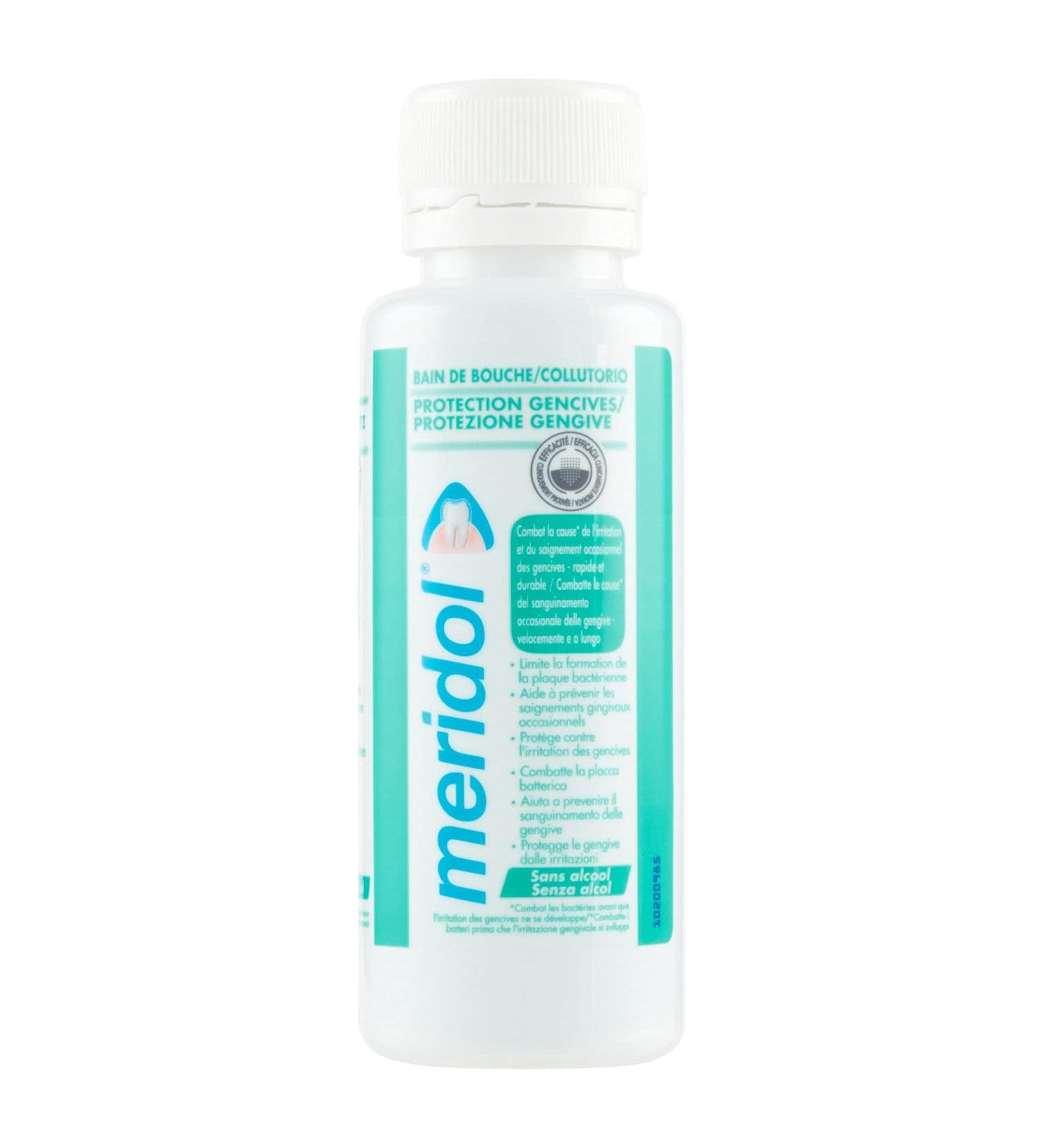 Buy Meridol Oral Hygiene Mouthwash 100ml - Fresh Breath & Complete Care | International Shipping Available - Buy Online on GoSupps.com