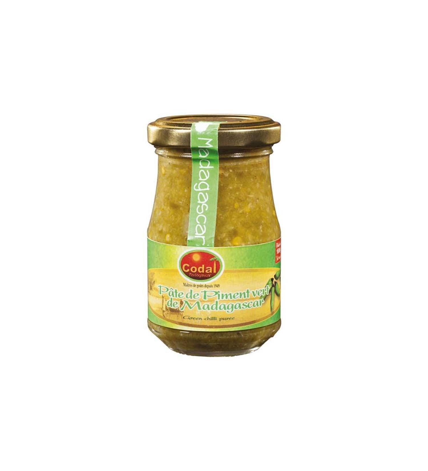 Green Chilli Paste CODAL 100 g - From Madagascar
