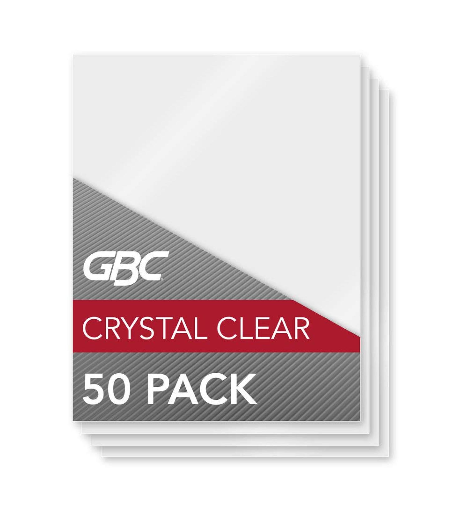 GBC Laminating Sheets  Thermal Laminating Pouches Letter Size  10mil  HeatSeal Crystal Clear  50 Pack (3200405) Letter 10mil - Buy Online on GoSupps.com