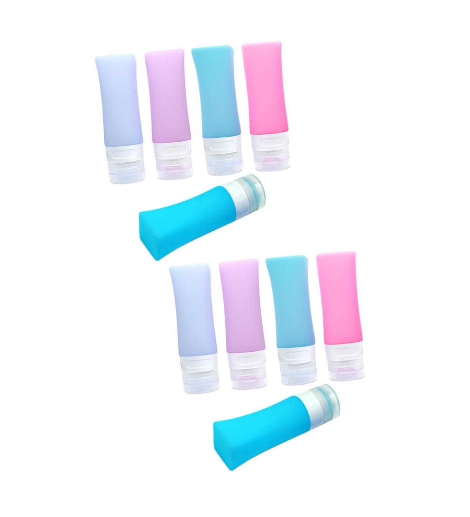 minkissy 2 Sets Travel Bottle Travel Lotion Container Push down Silicone Containers Silicone Refillable Bottle Body Wash Travel Size Travel Containers Liquid Squeeze Bottle Head: Plastic - Buy Online on GoSupps.com