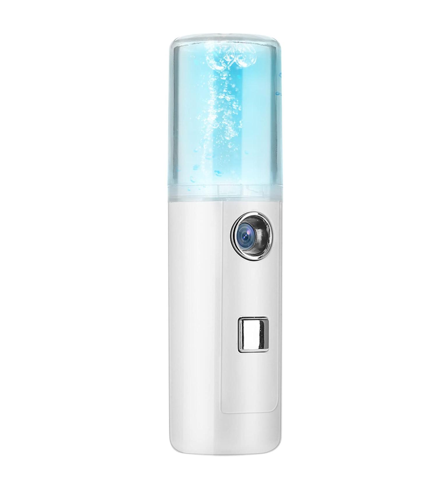 HUSHUI 30ml USB Mini Nano Mist Spray for Facial Moisturizing Compact Atomization Mister Face Sprayer for Water or Cosmetics - Buy Online on GoSupps.com